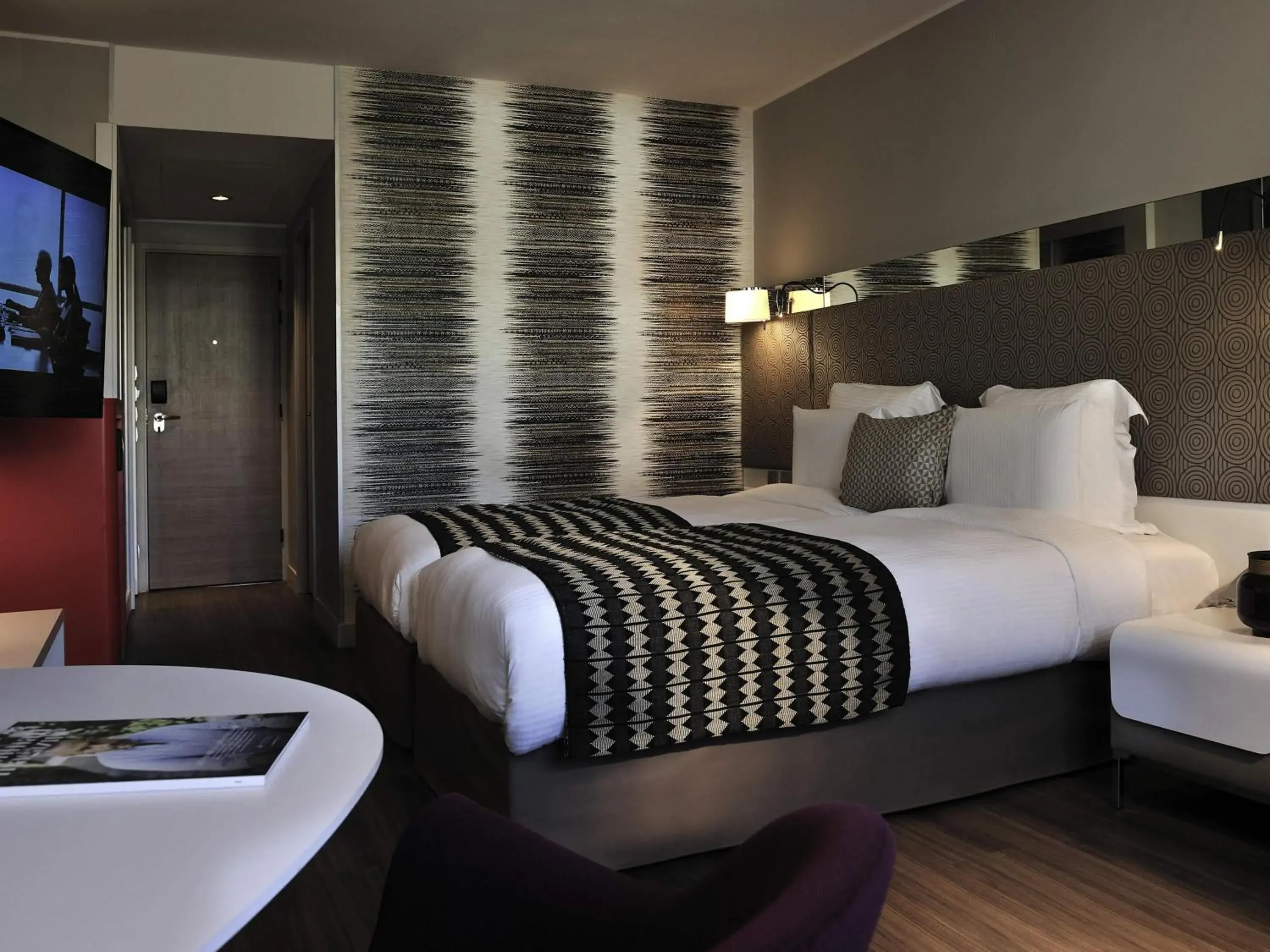 Bedroom, Bed in Pullman Dakar Teranga Bedroom, Bed in Pullman Dakar Teranga