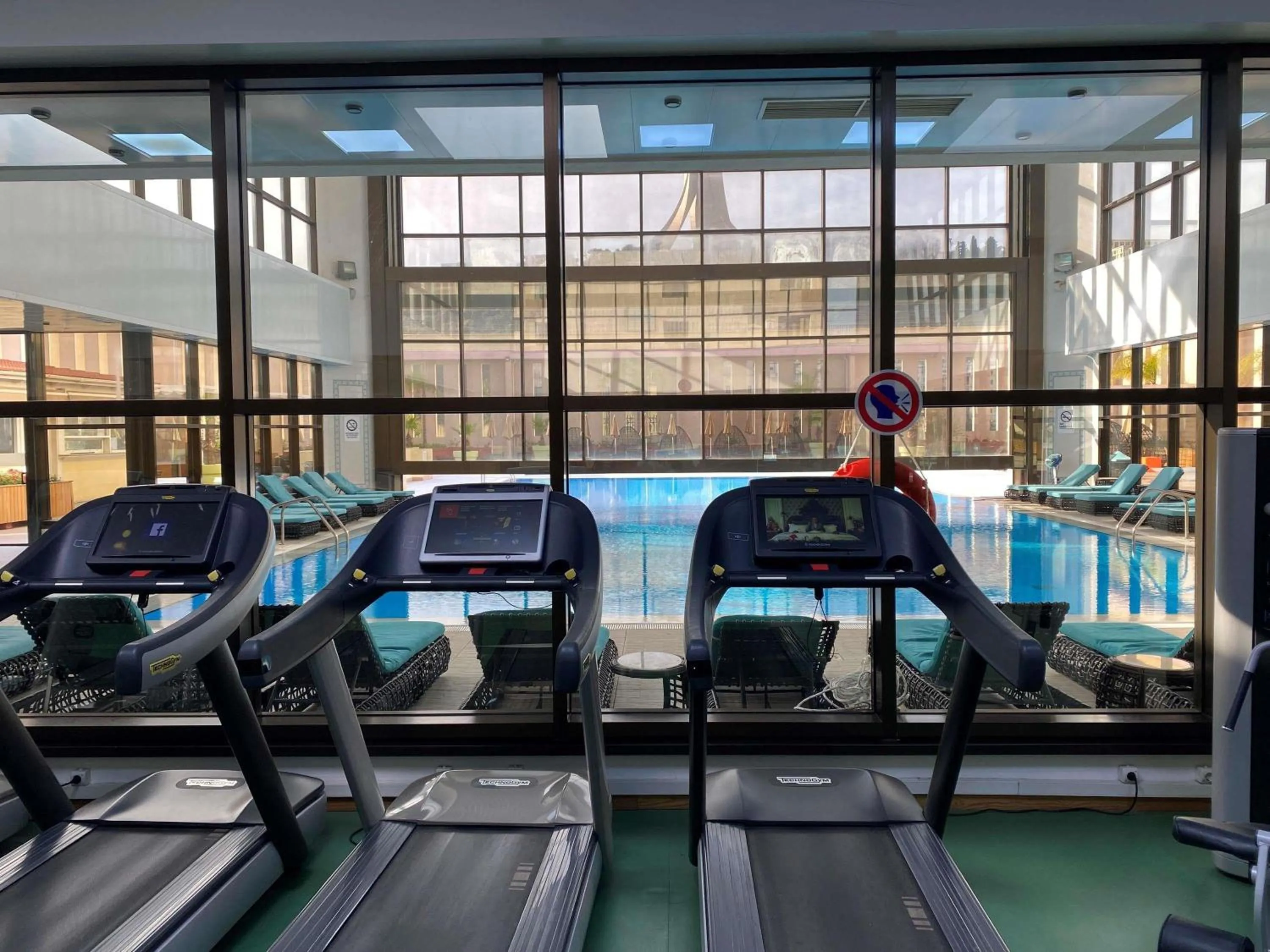 Fitness centre/facilities in Sofitel Algiers Hamma Garden