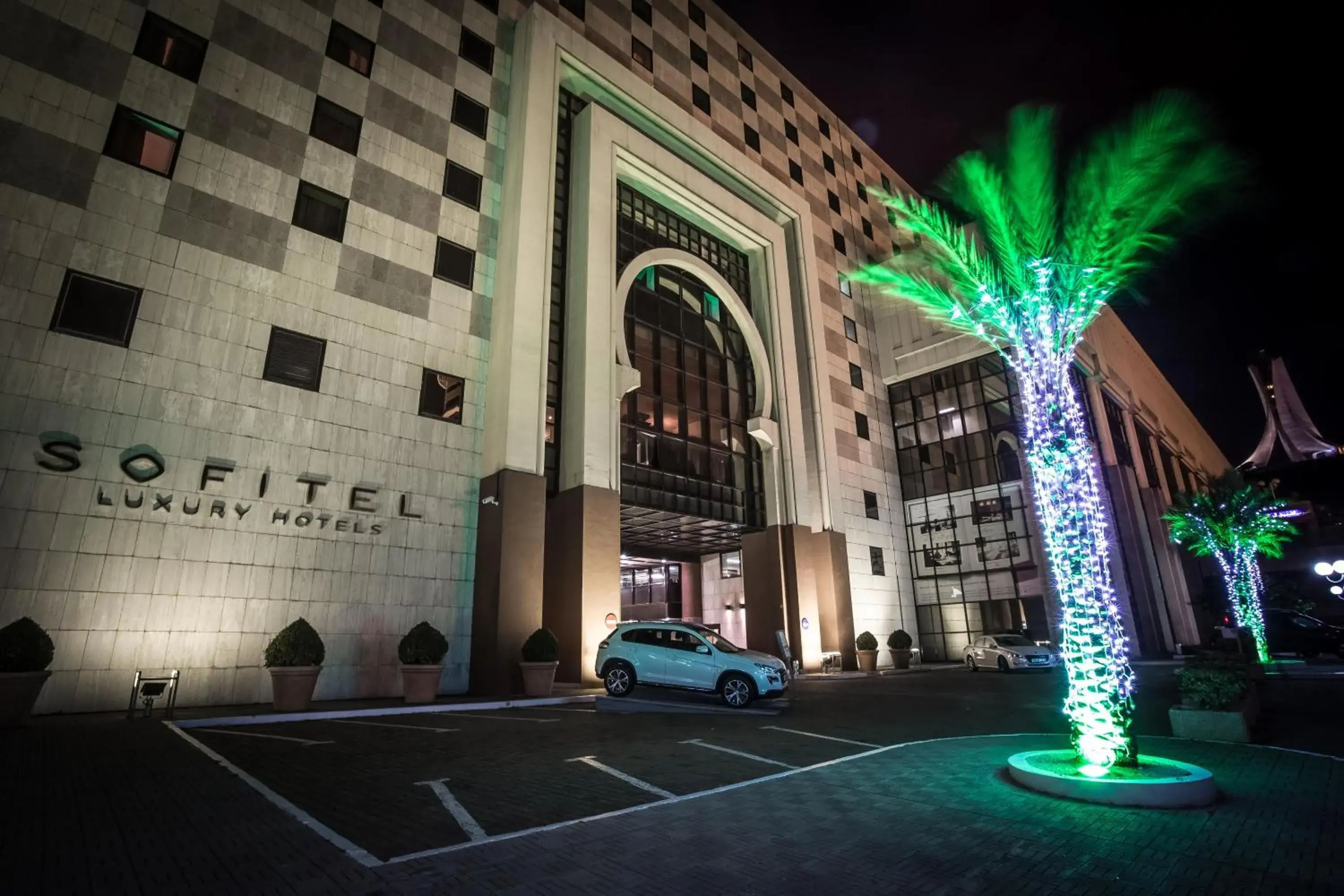 Facade/entrance in Sofitel Algiers Hamma Garden Facade/entrance in Sofitel Algiers Hamma Garden