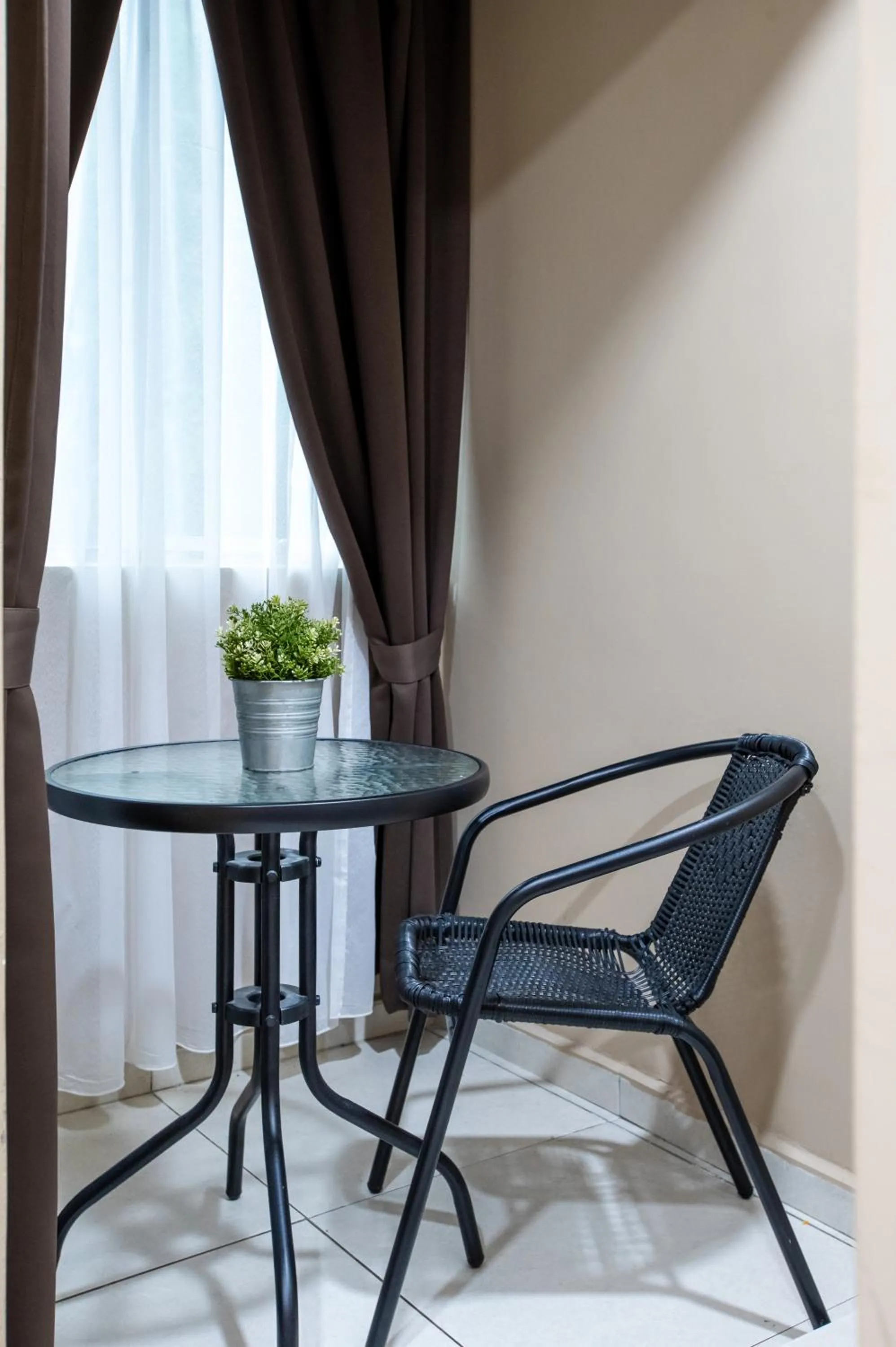 Seating area in Raissa Boutique Hotel