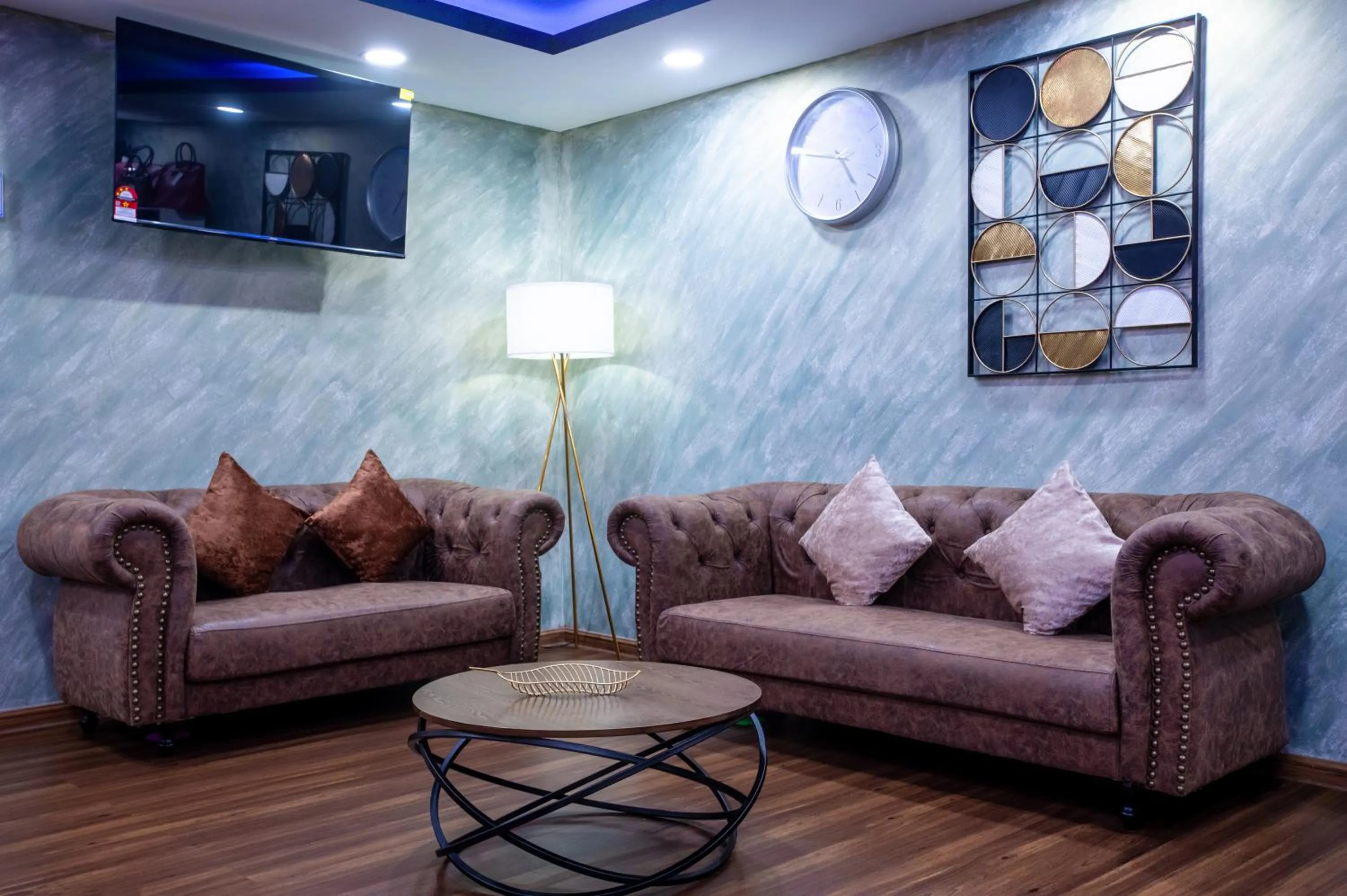 Seating area in Raissa Boutique Hotel