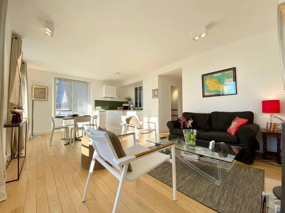 Appartement proche plage avec vue mer