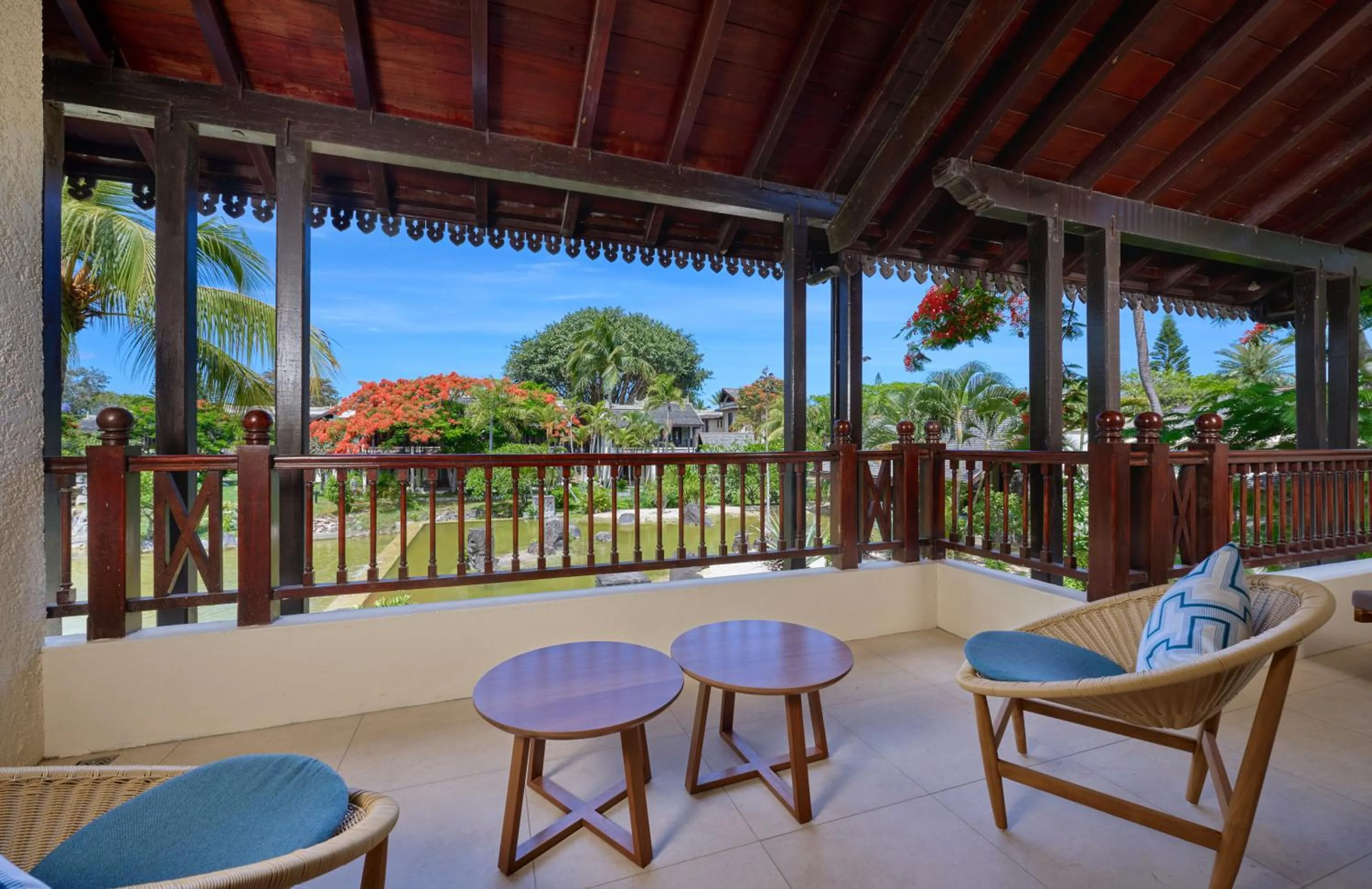 Balcony/Terrace in Sofitel Mauritius L'Imperial Resort & Spa