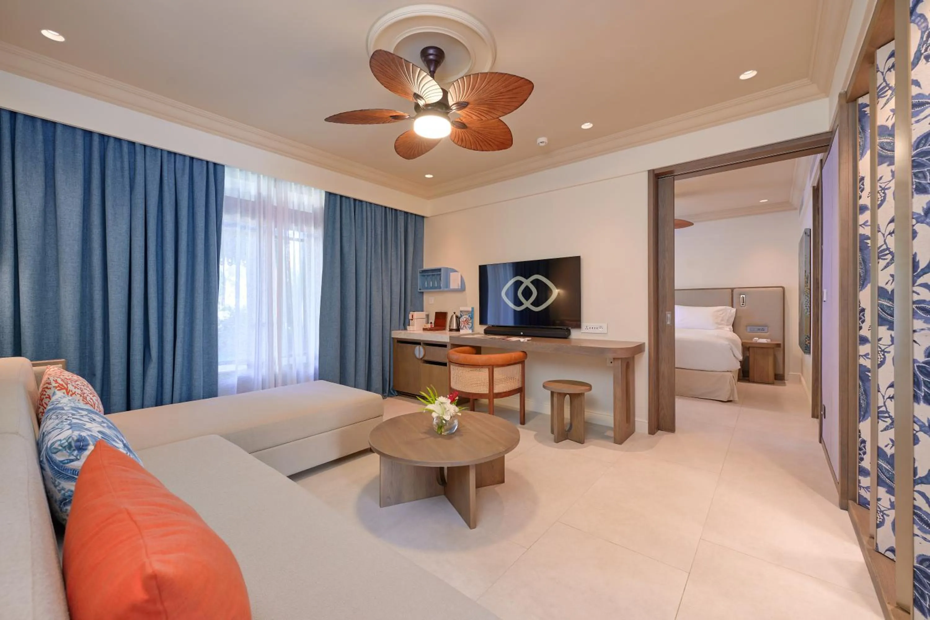 Living room in Sofitel Mauritius L'Imperial Resort & Spa