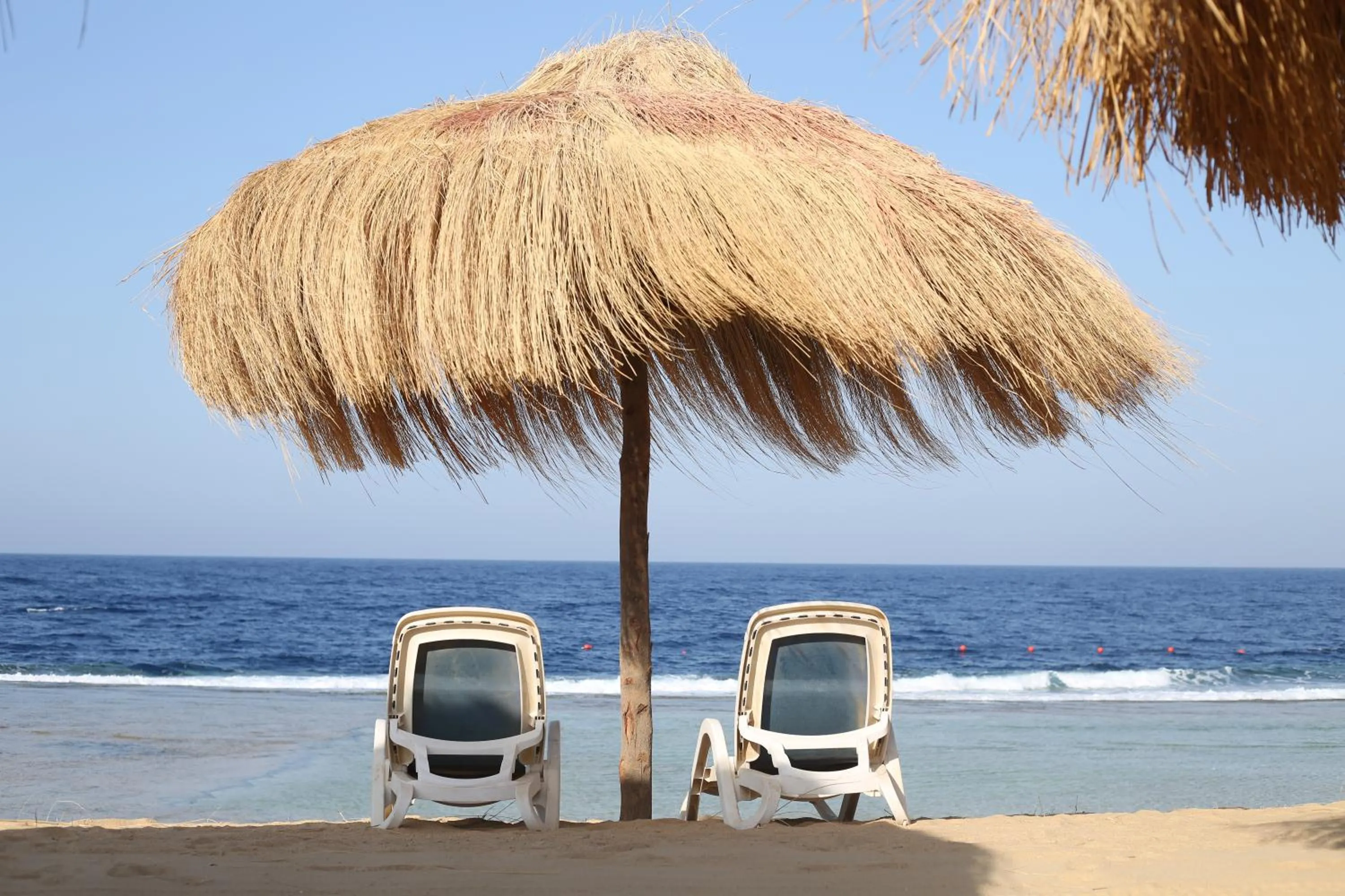 Beach in Amarina Jannah Resort & Aqua Park Marsa Alam