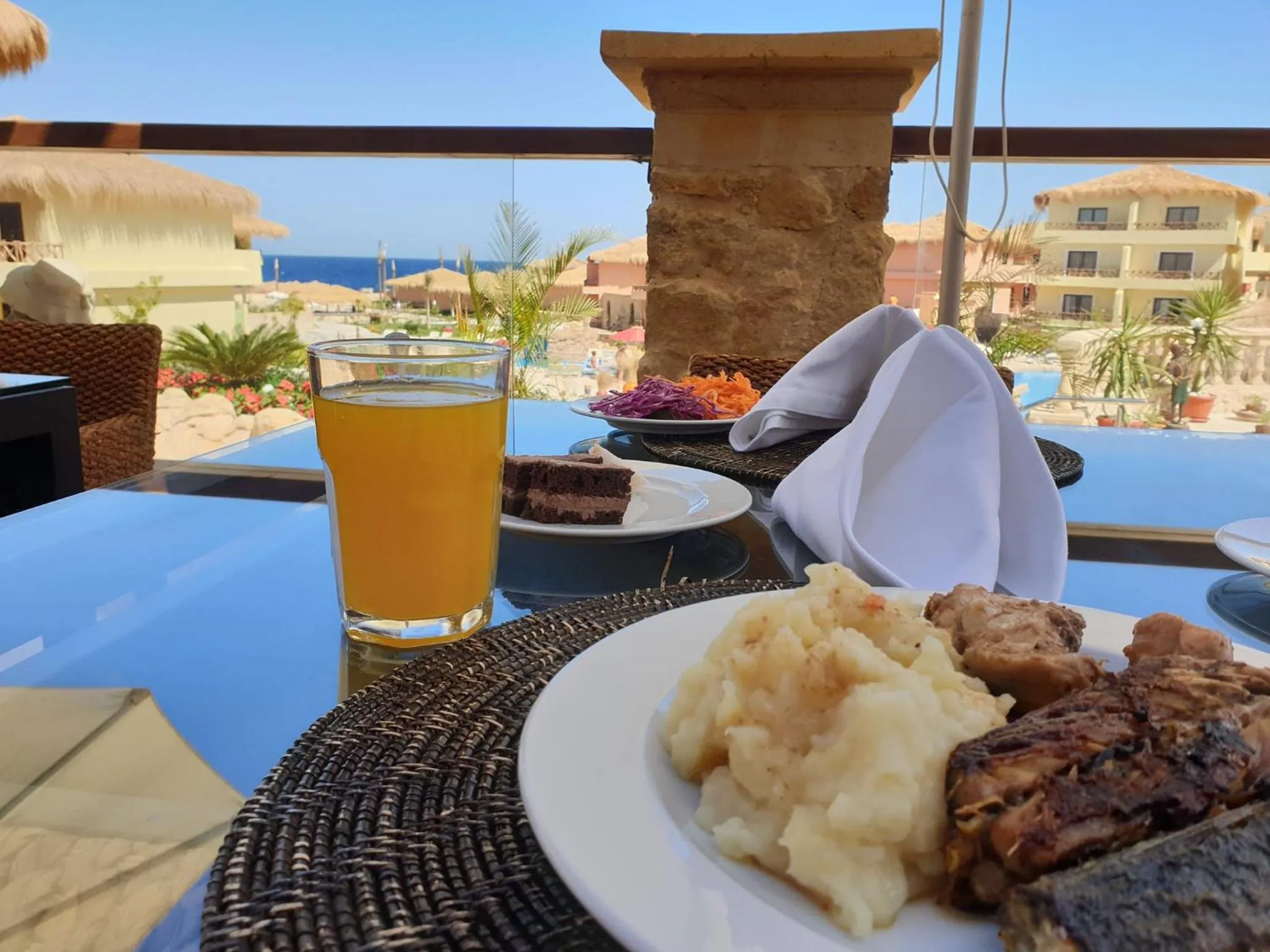 Breakfast in Amarina Jannah Resort & Aqua Park Marsa Alam