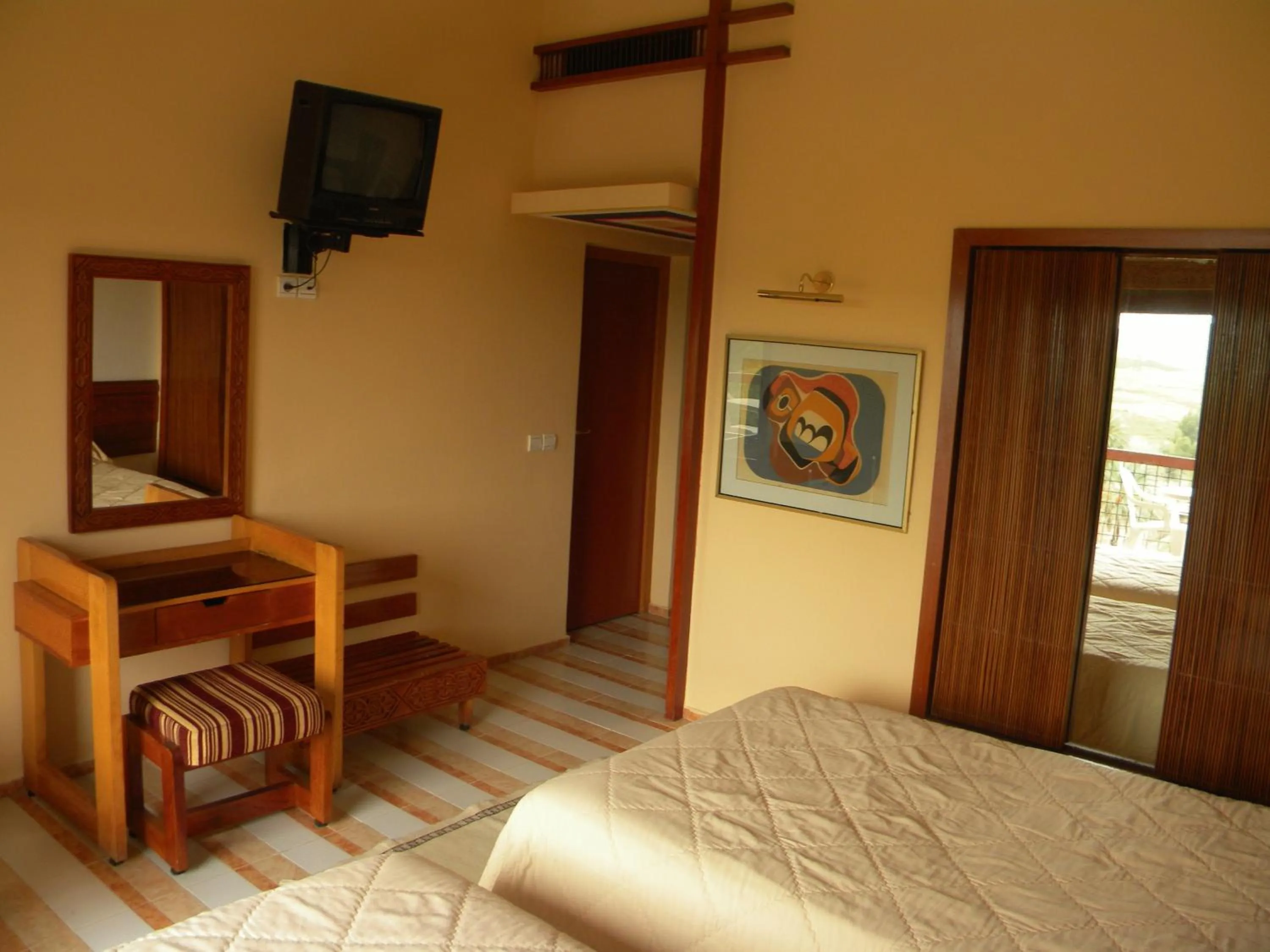 Decorative detail, Bed in Sidi Harazem