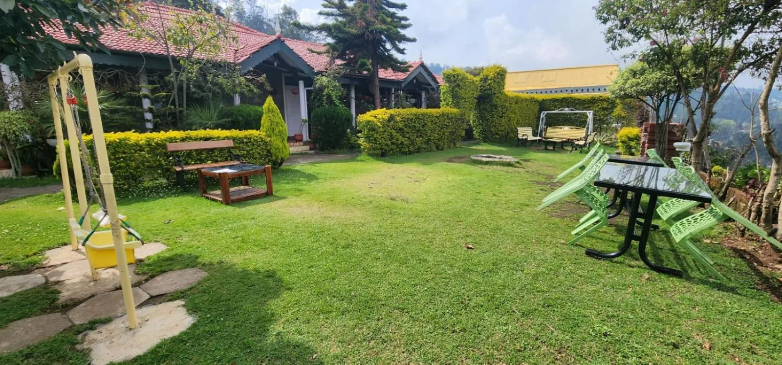 Garden view in Abu Residency