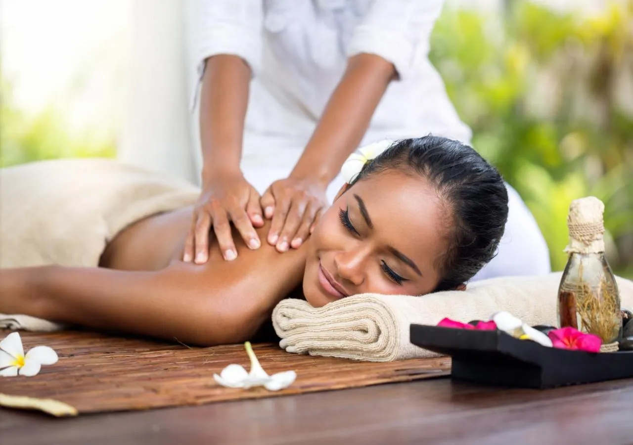 Massage in Capung Asri Eco Luxury Resort with Private Pool Villas