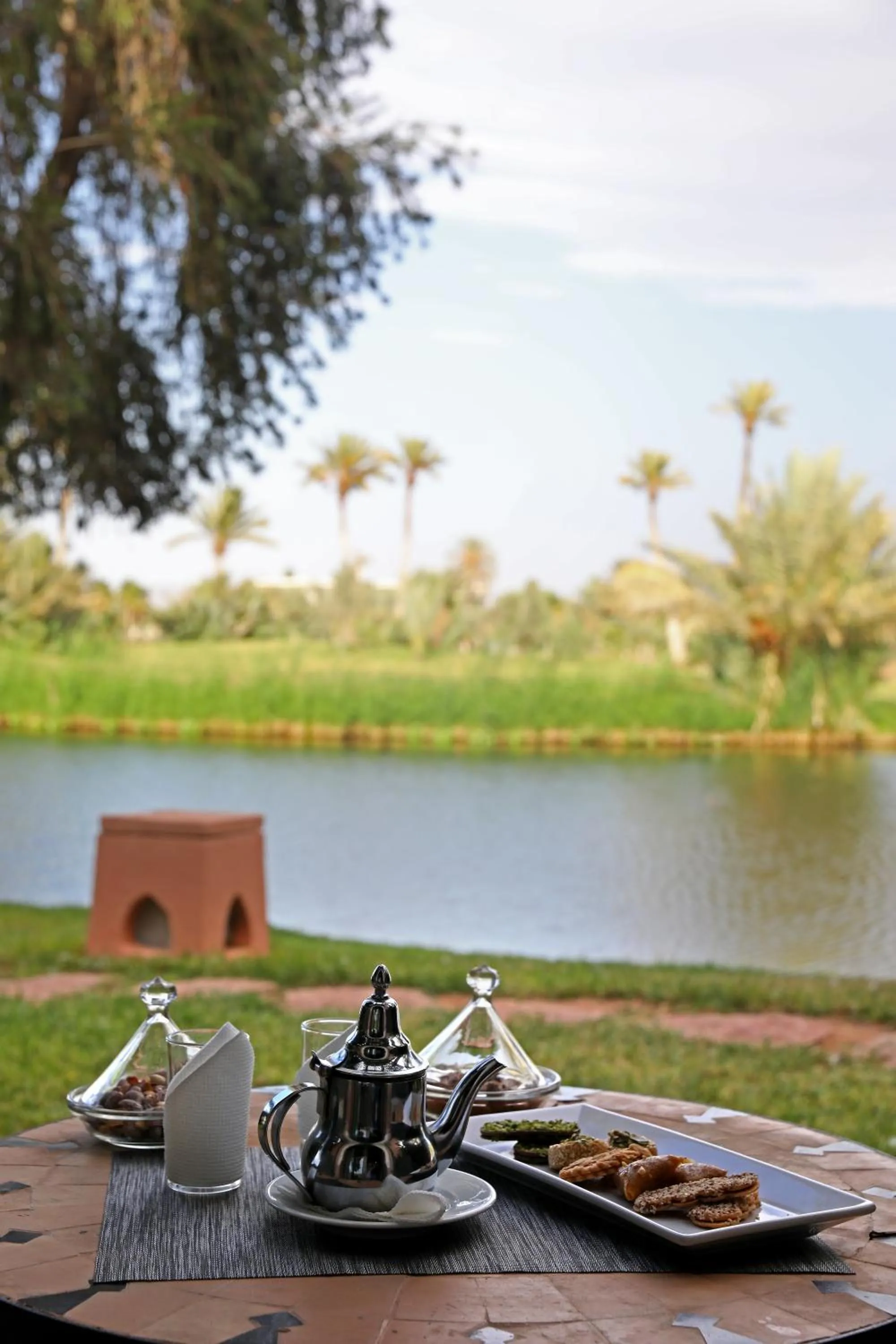 Natural landscape in Pavillon du Golf - Palmeraie suites