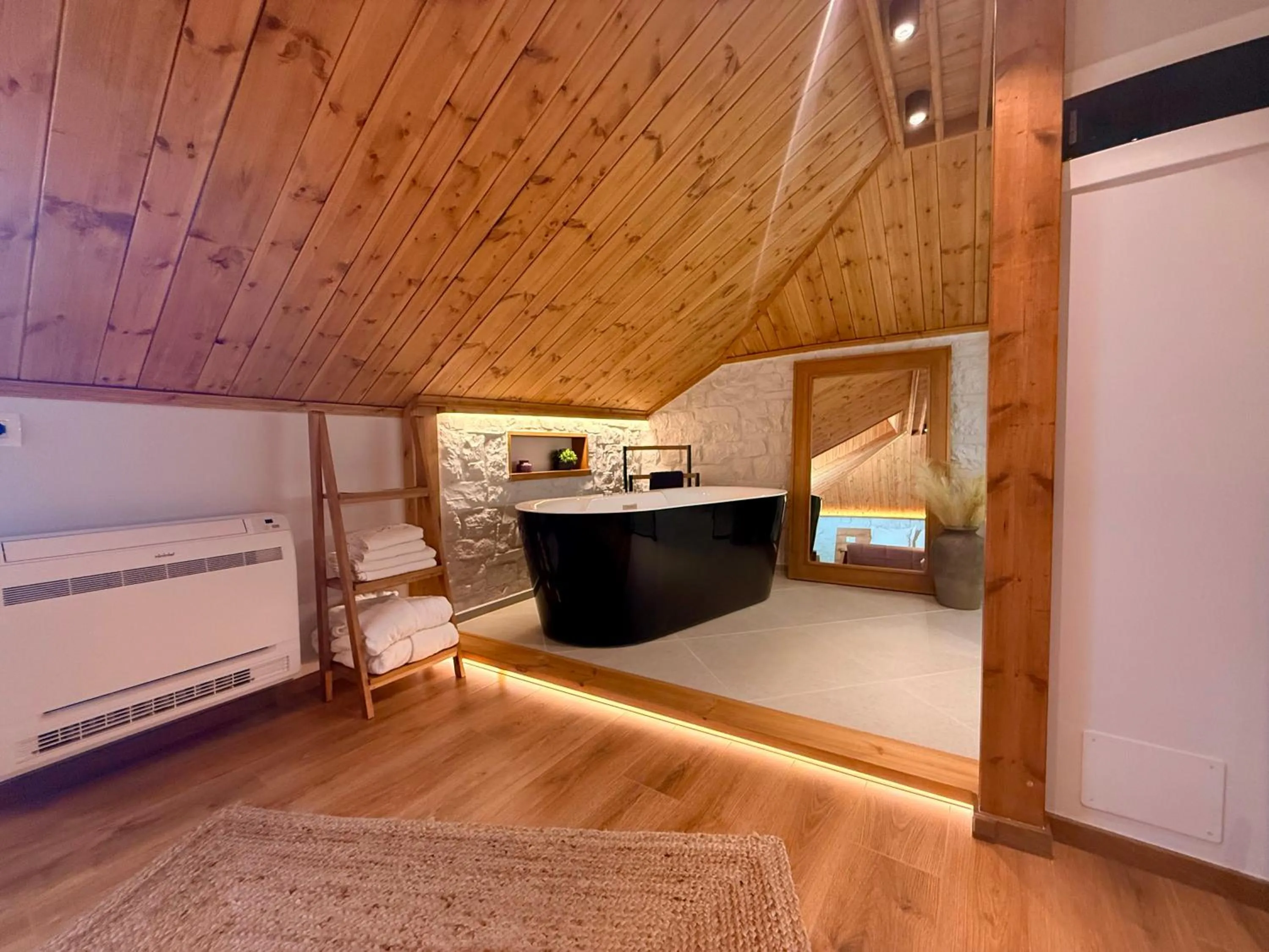 Bed in The Stone Sky Hotel