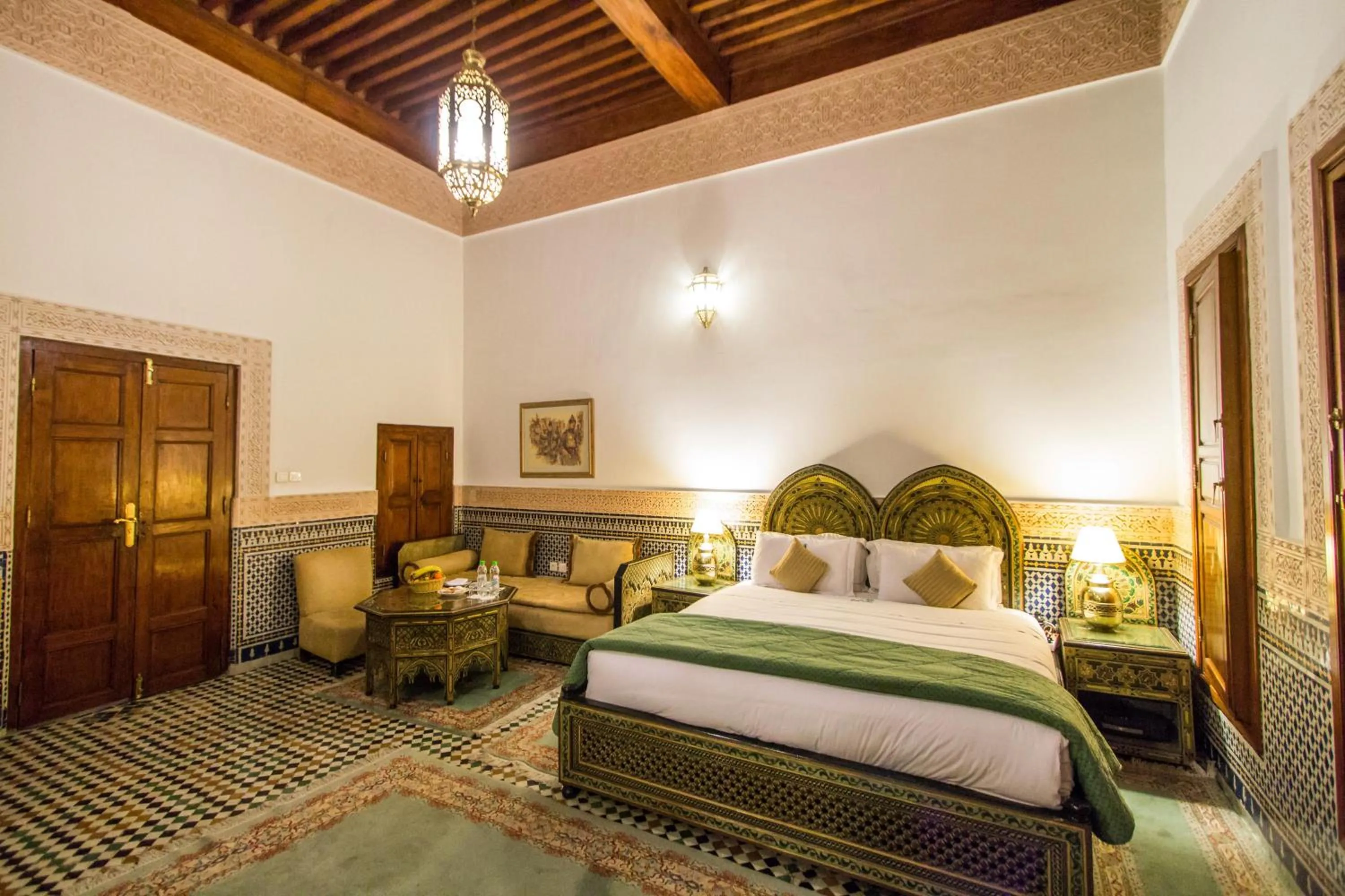 Bed in Riad Myra