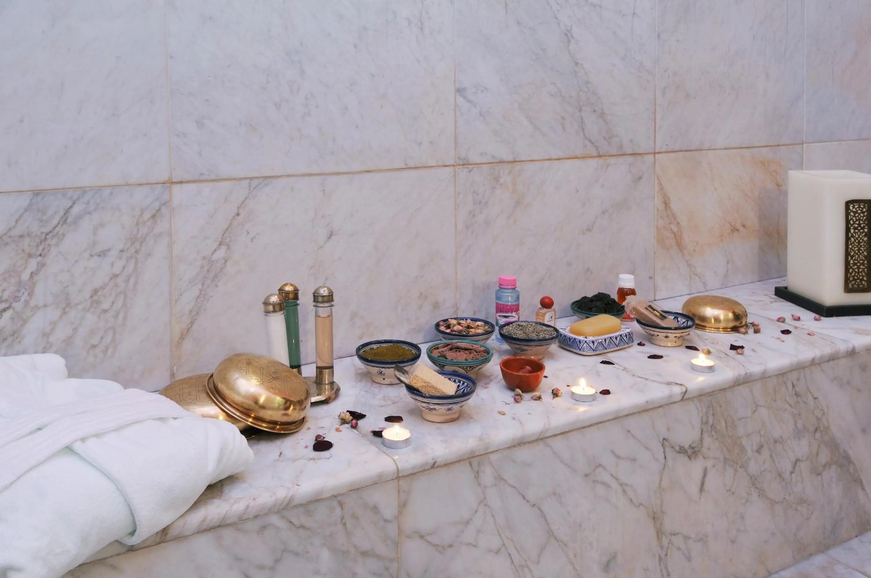 Steam room in Riad Myra