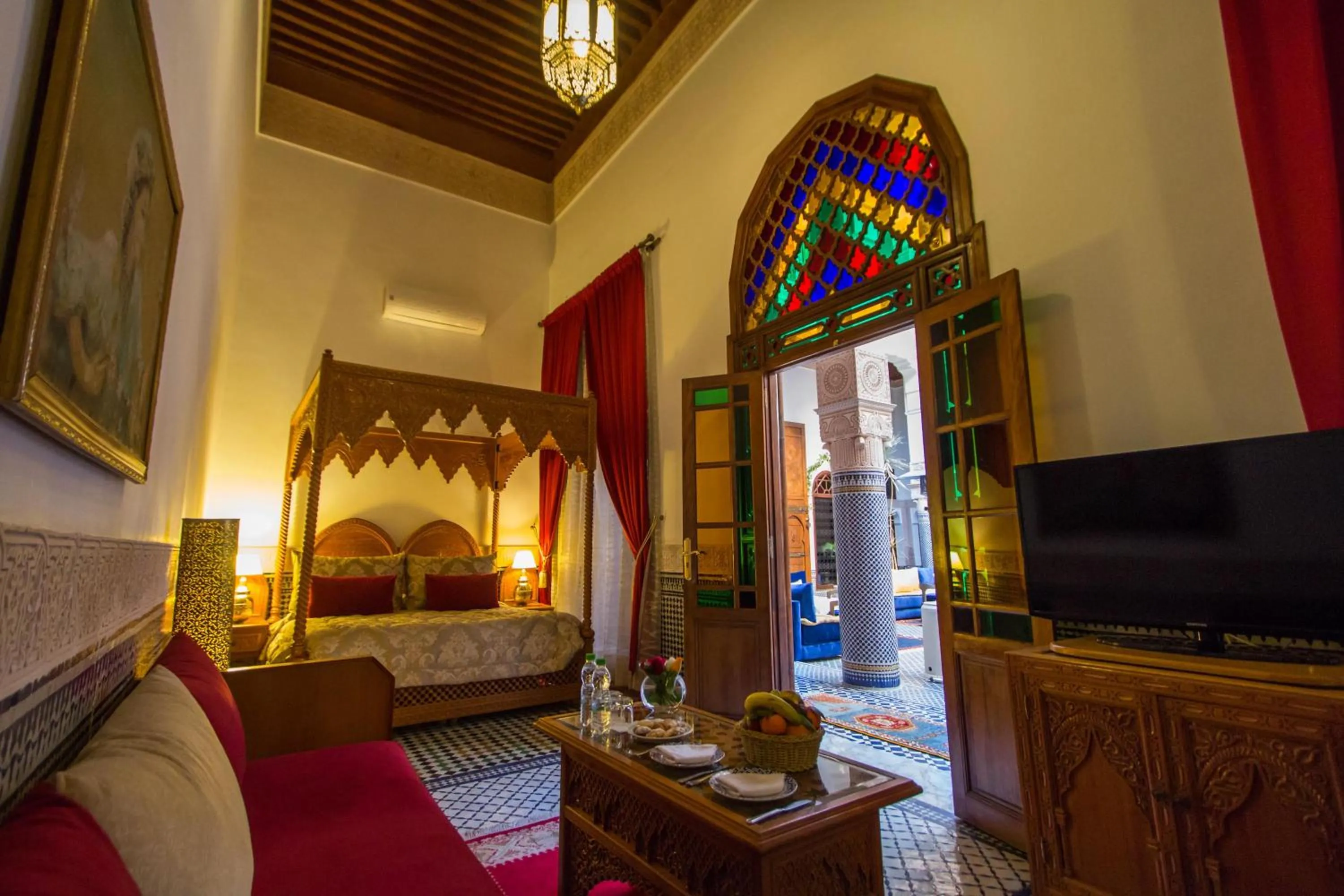 Bed in Riad Myra