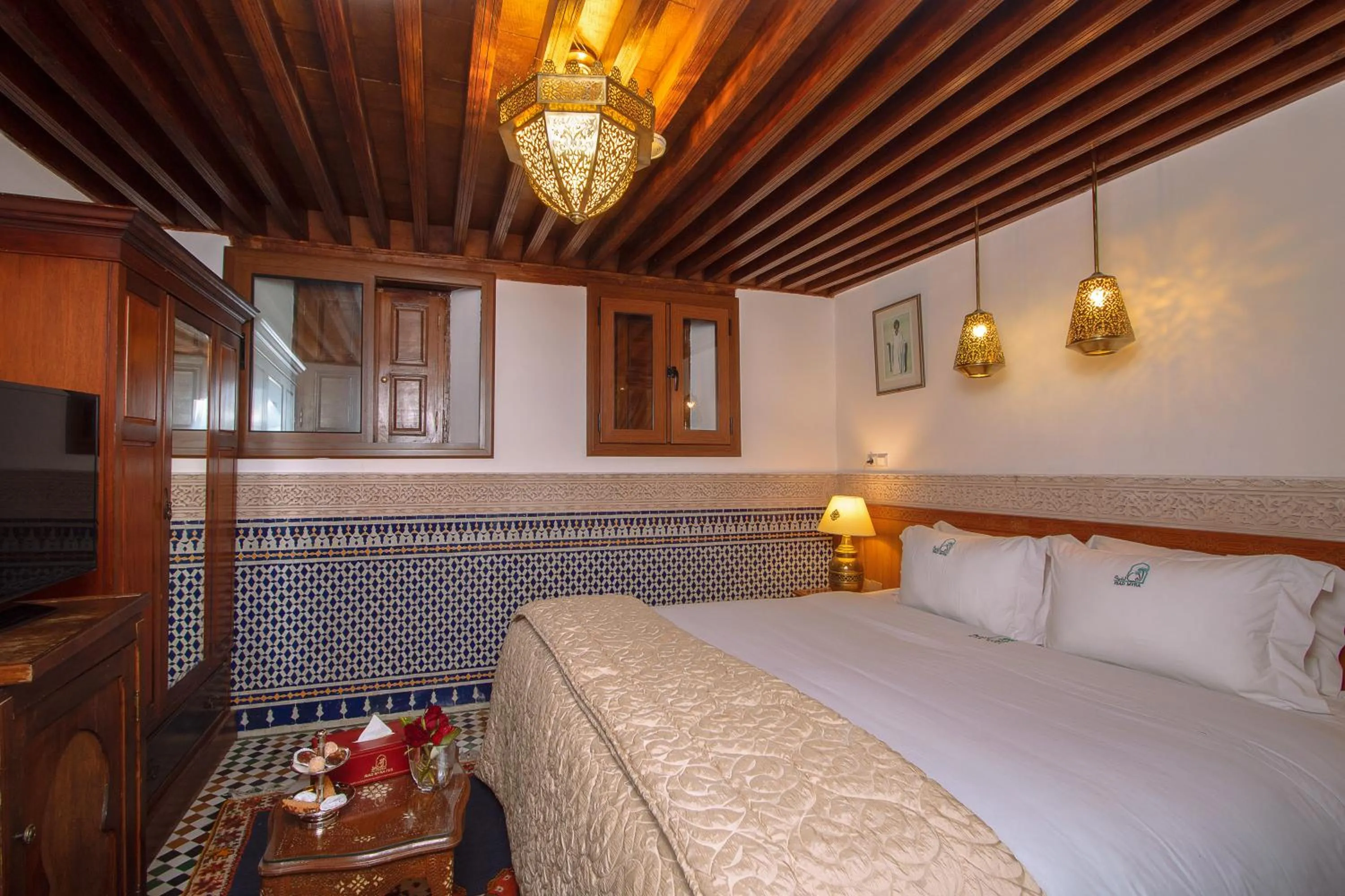 Bed in Riad Myra