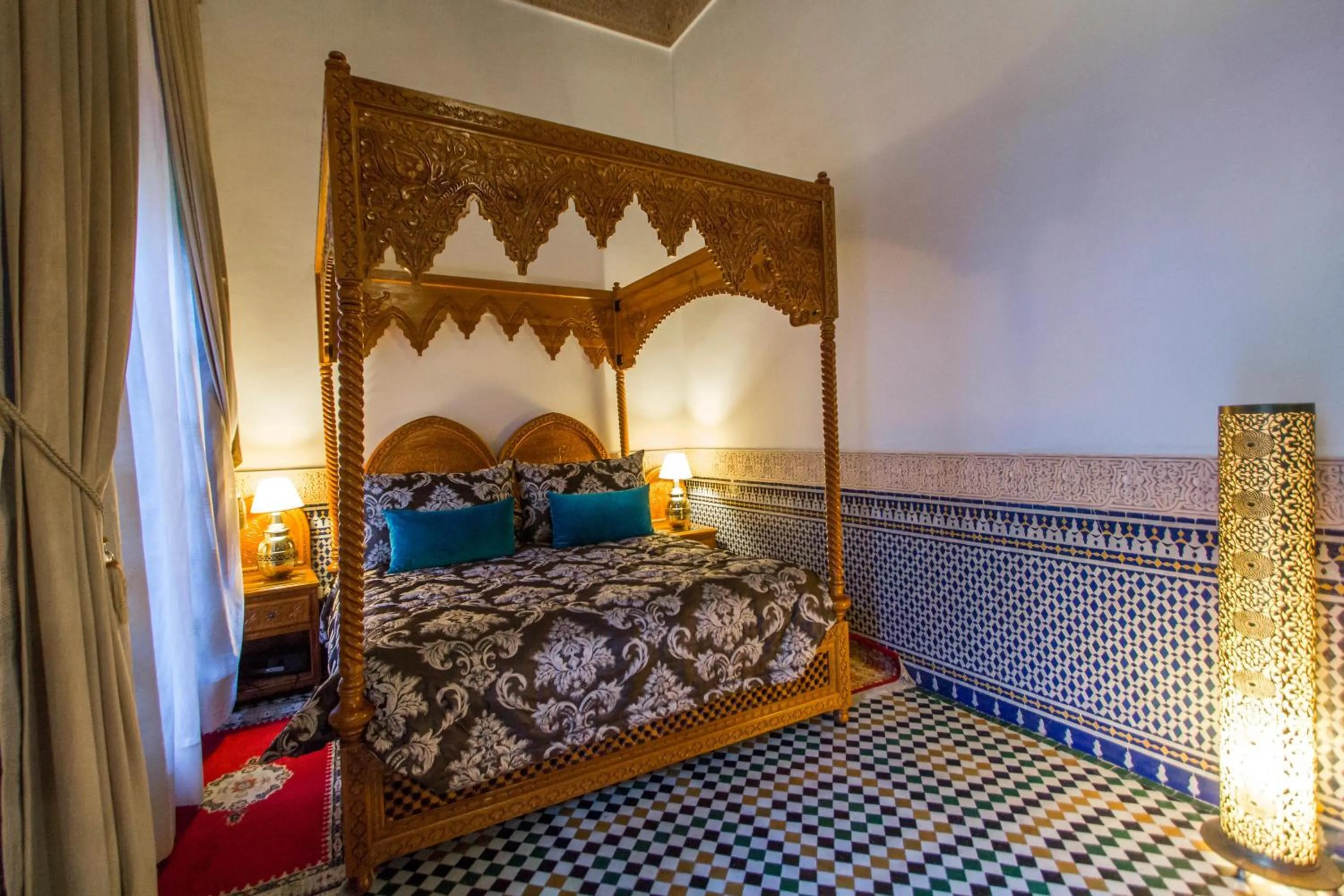 Bed in Riad Myra