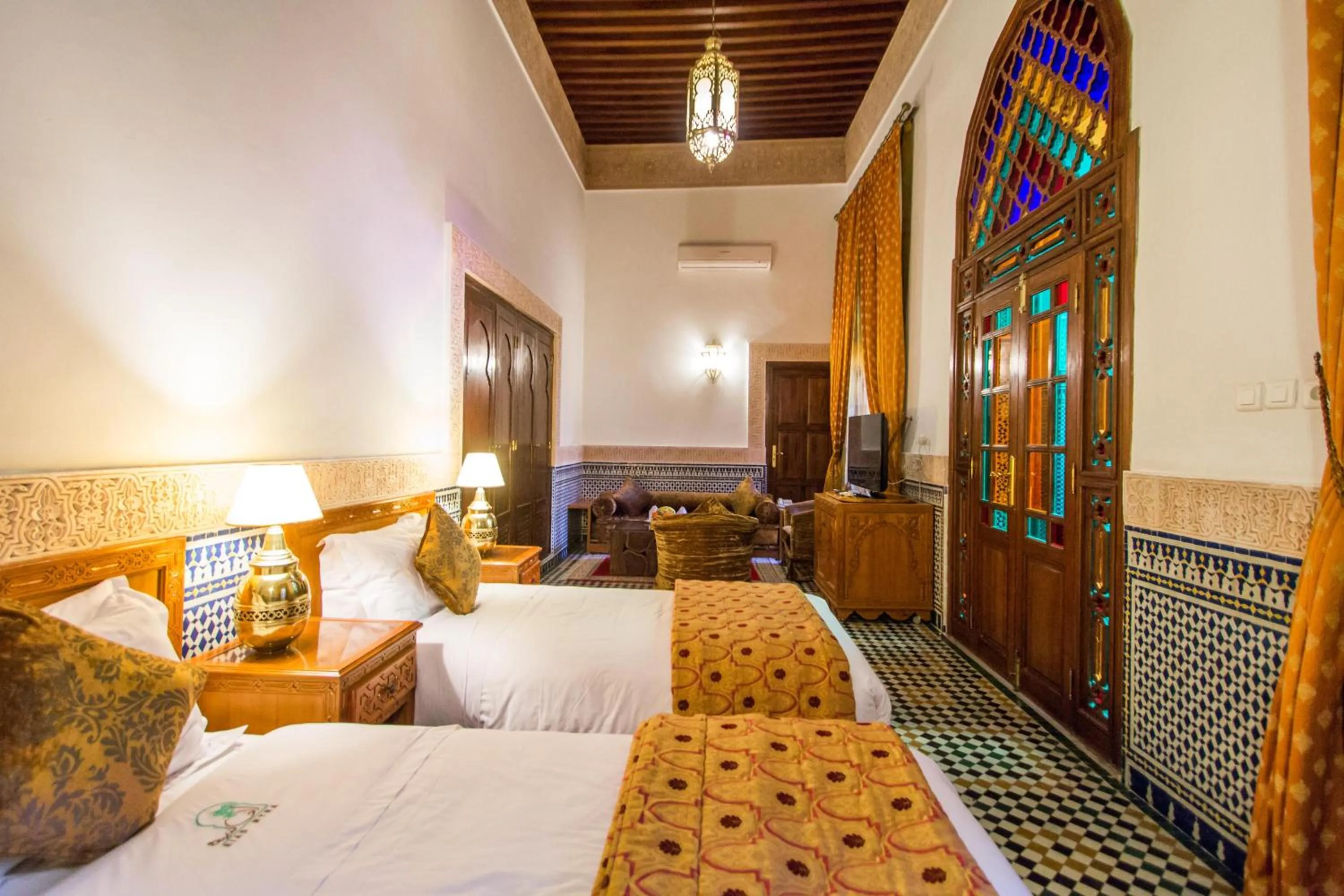 Bed in Riad Myra