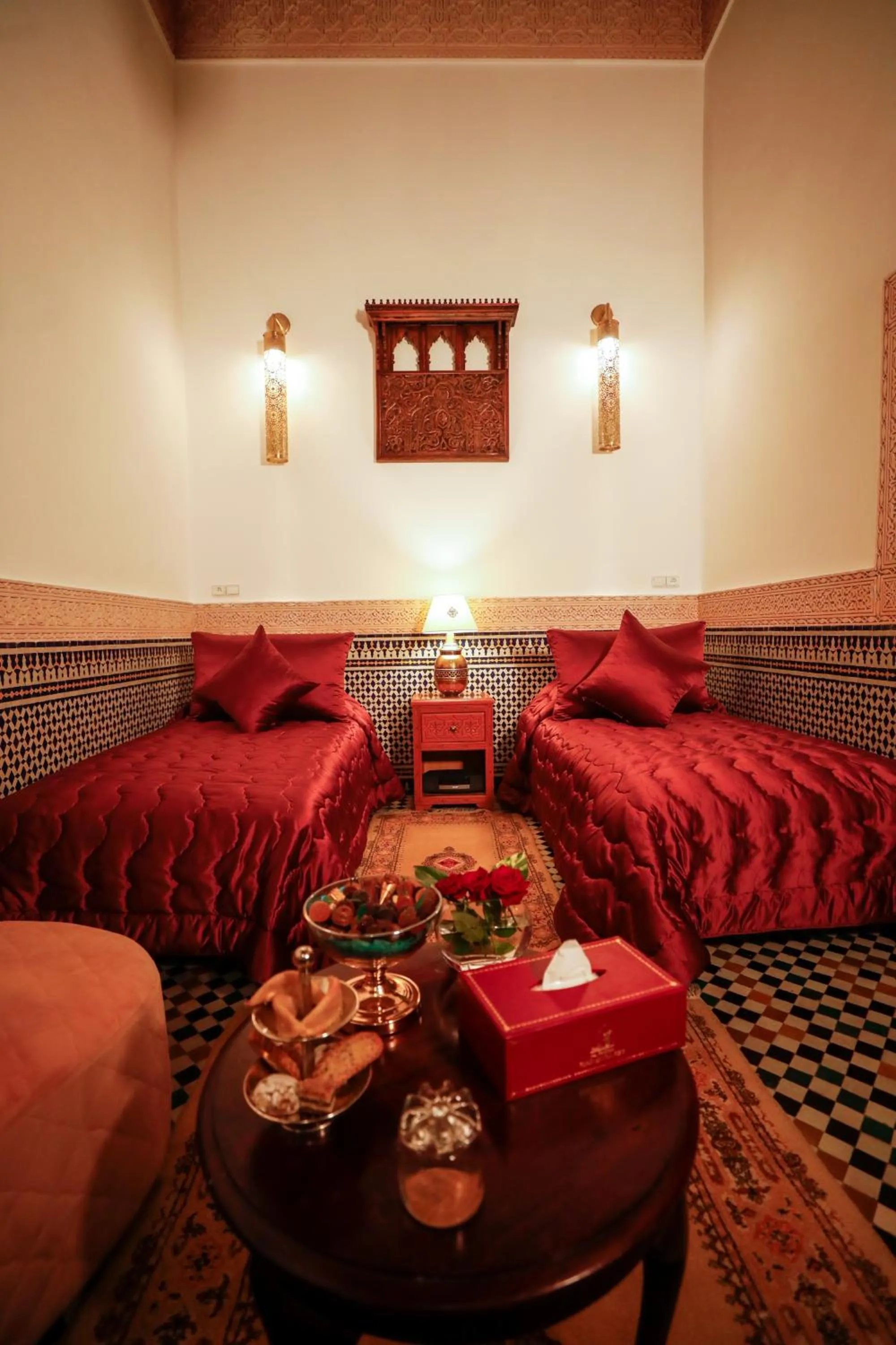 Bed in Riad Myra