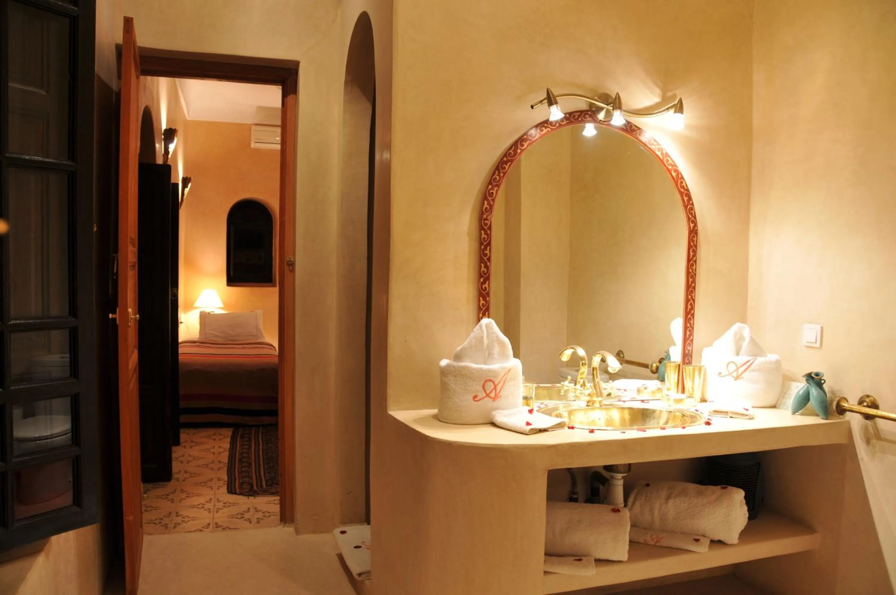 Bathroom in Riad Adriana