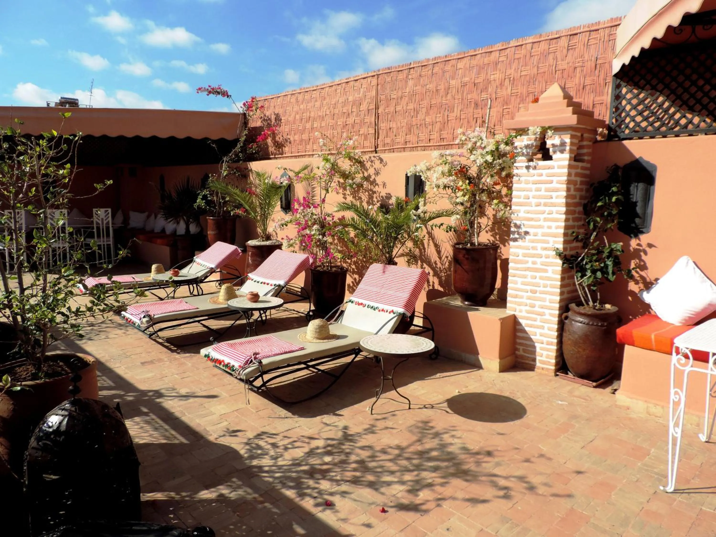 Balcony/Terrace in Riad Adriana