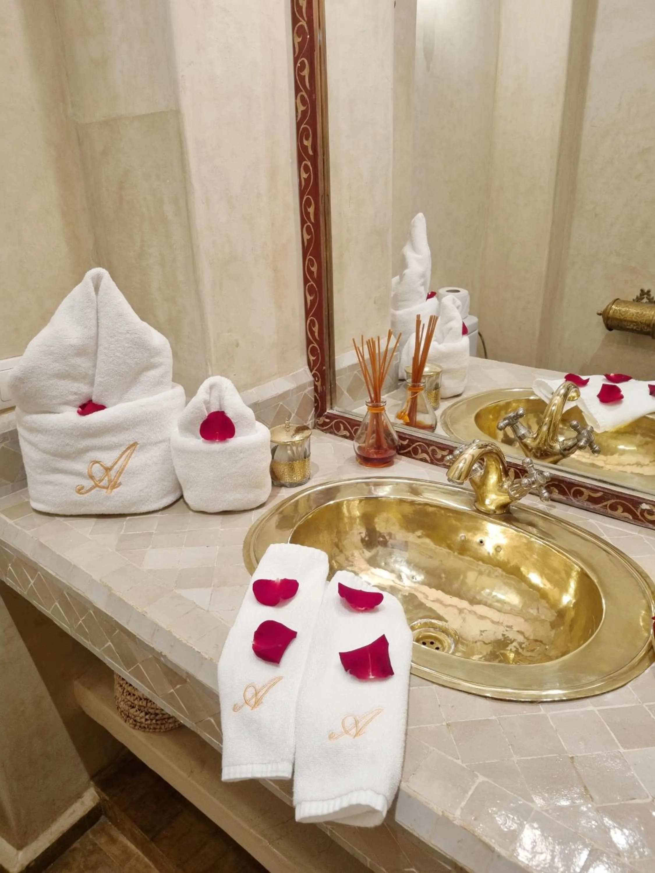 Bathroom in Riad Adriana