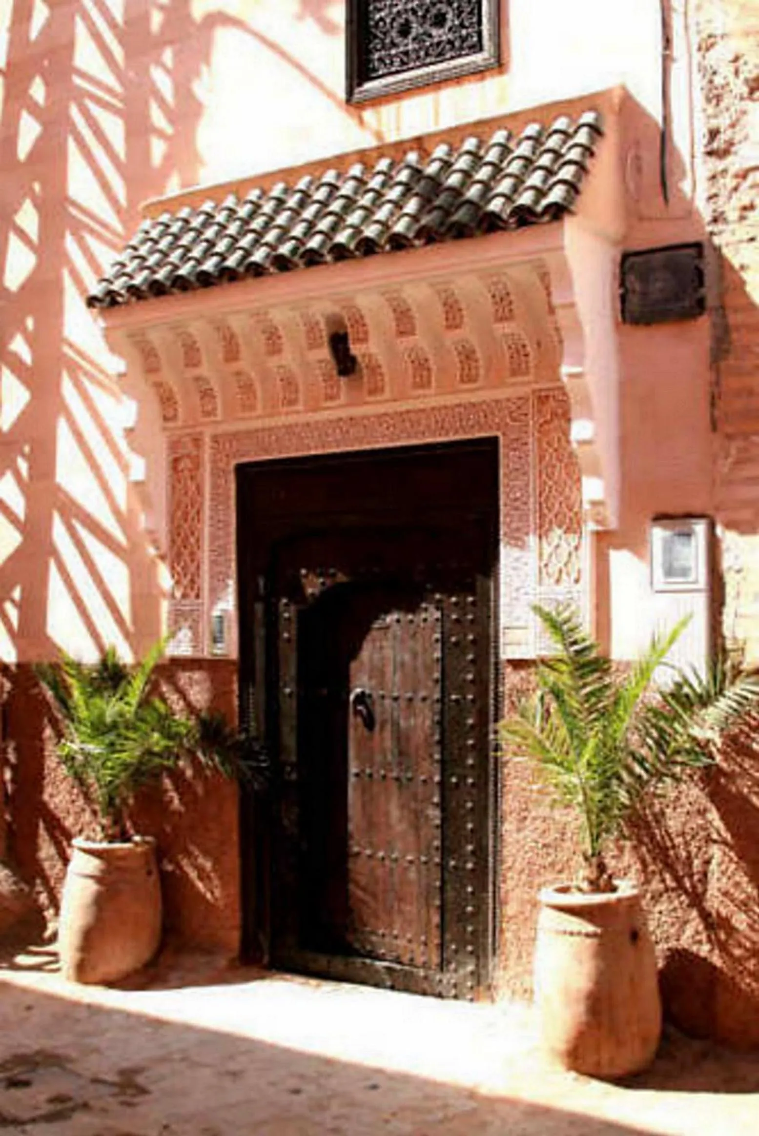 Facade/entrance in Riad Adriana