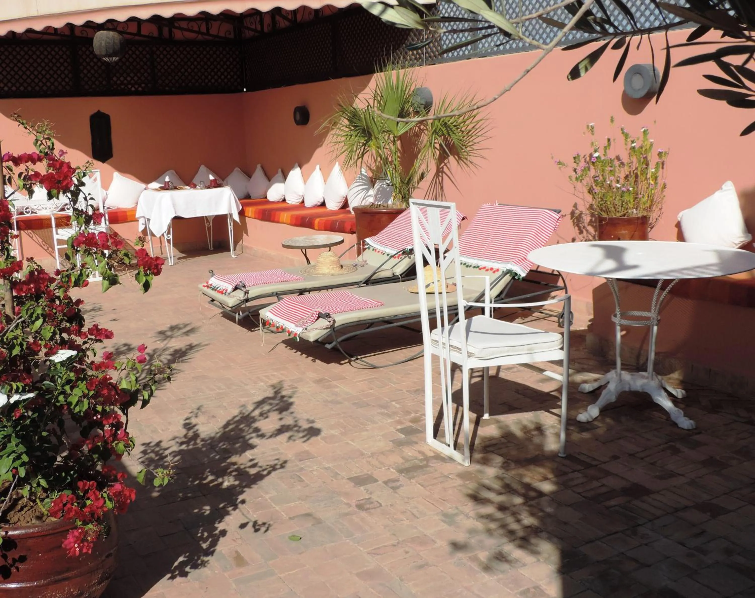 Balcony/Terrace in Riad Adriana
