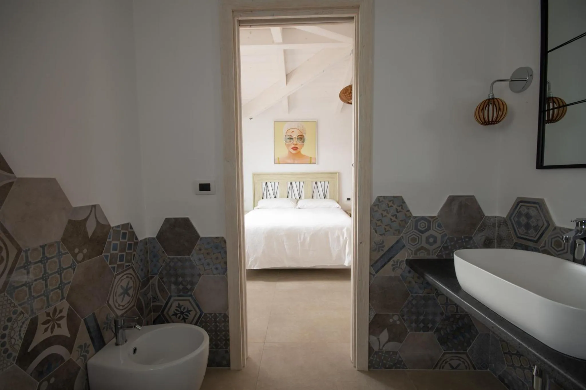 Bathroom, Bed in ENAJA - Retreat