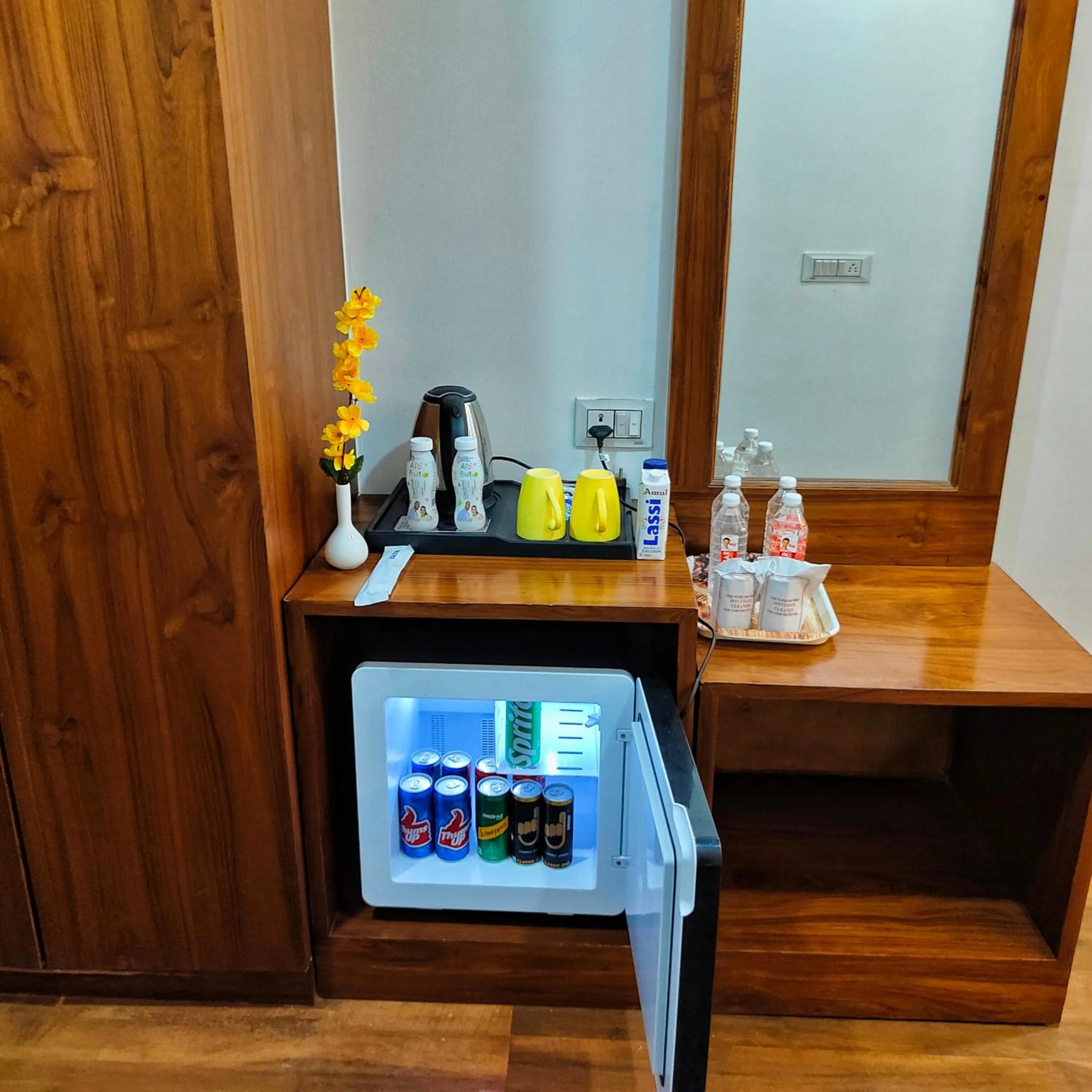 minibar in Rich Grand Hotel
