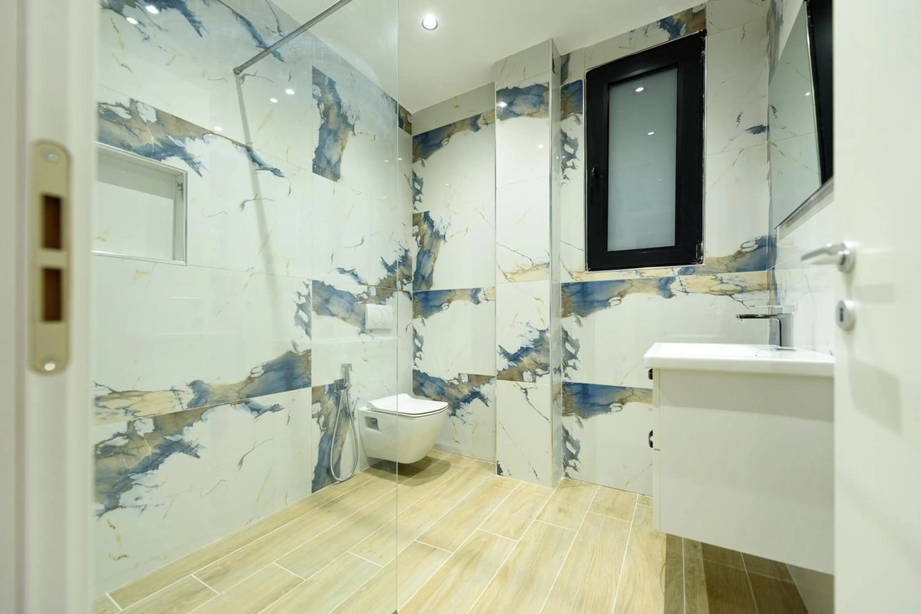 Shower in Sea & Sand Hotel