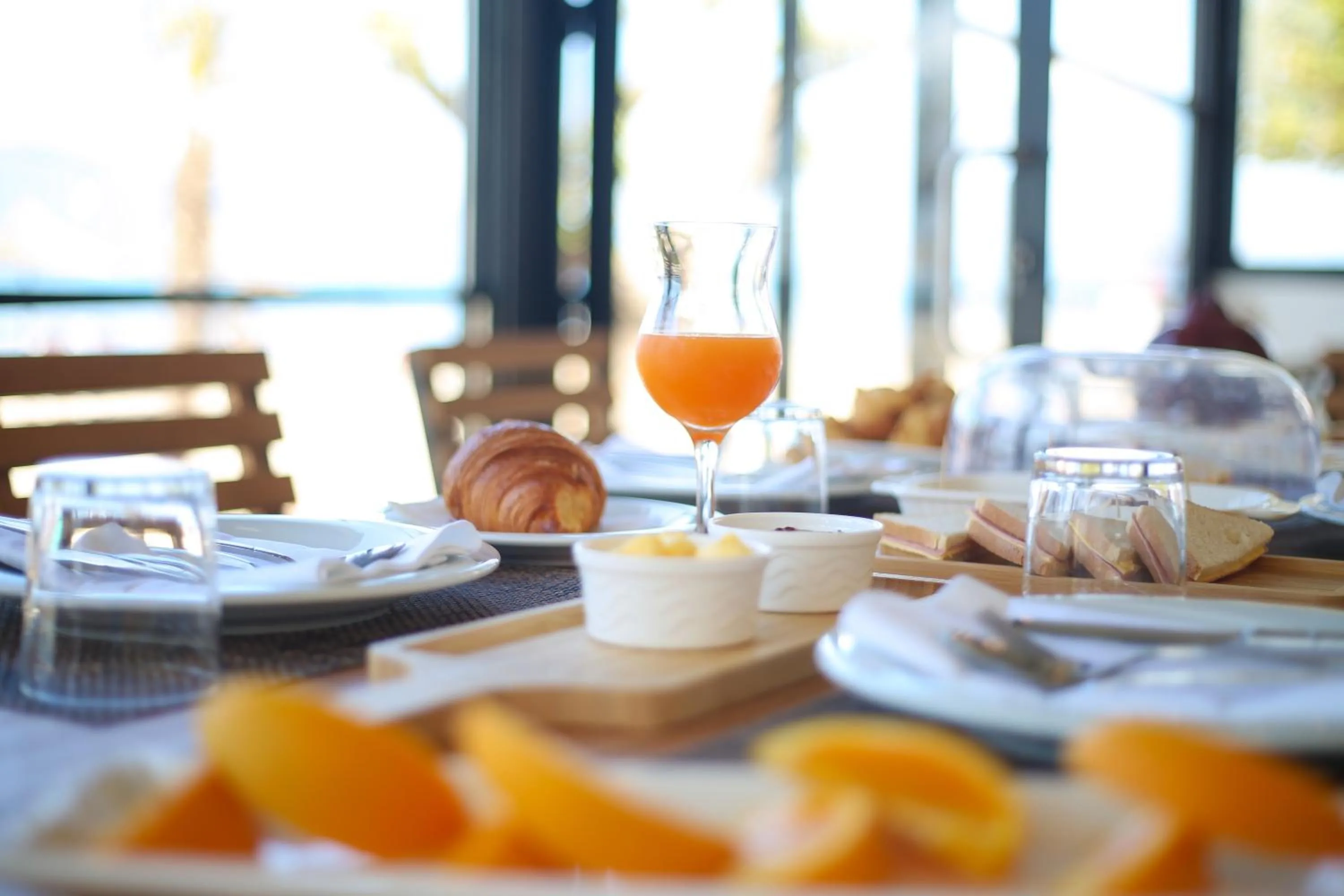 Food and drinks in Sea & Sand Hotel