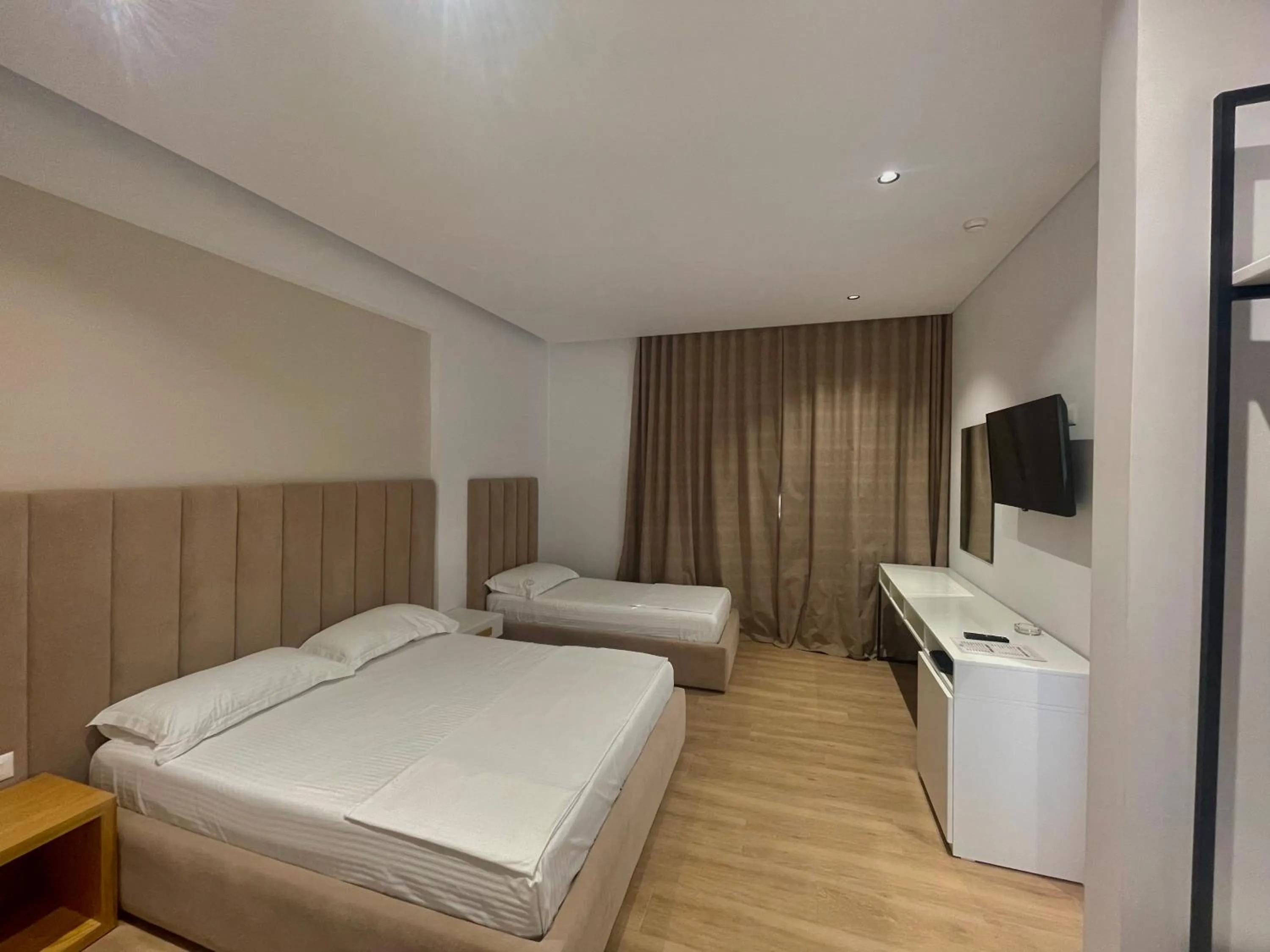 Bed in Sea & Sand Hotel