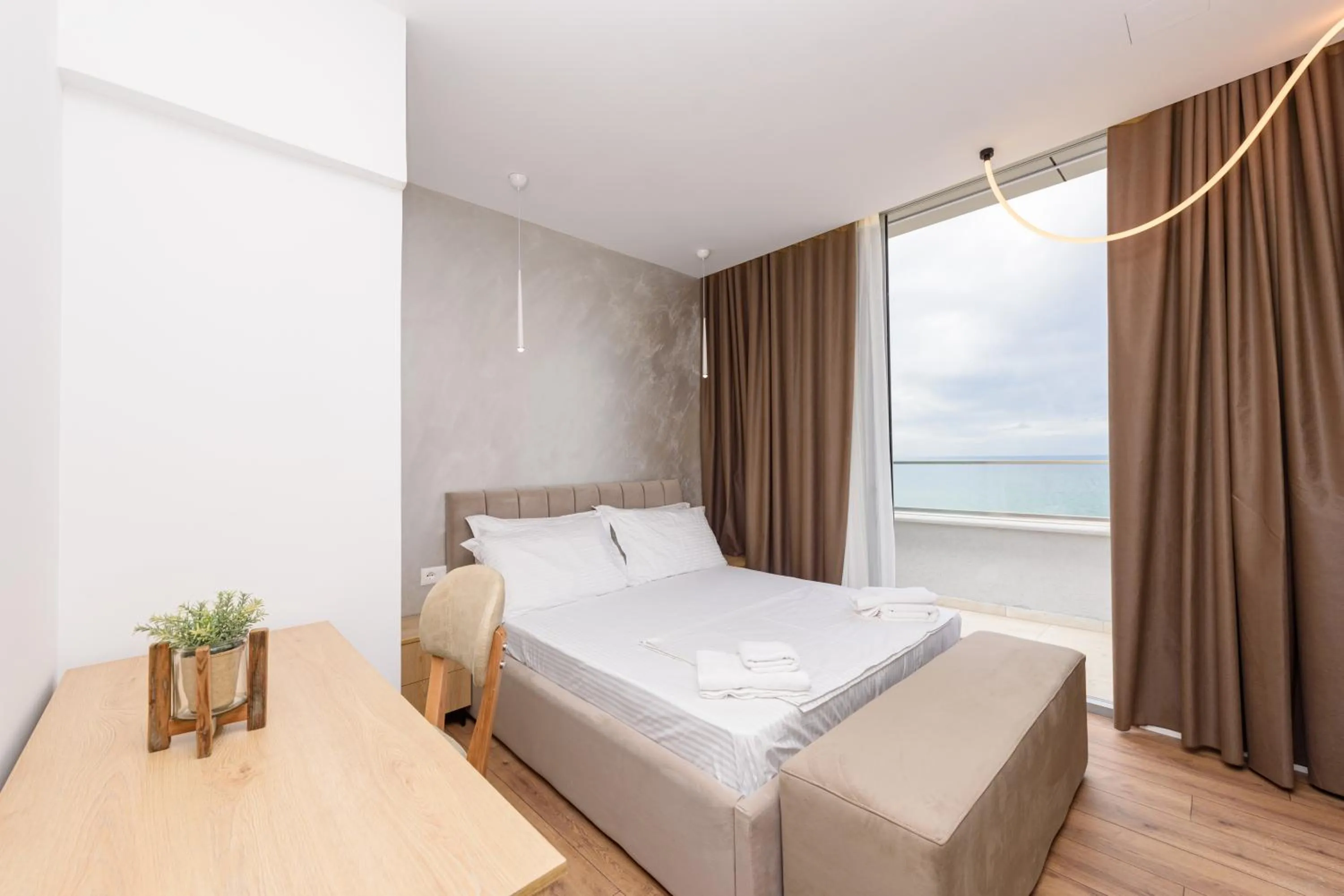 Bed in Sea & Sand Hotel