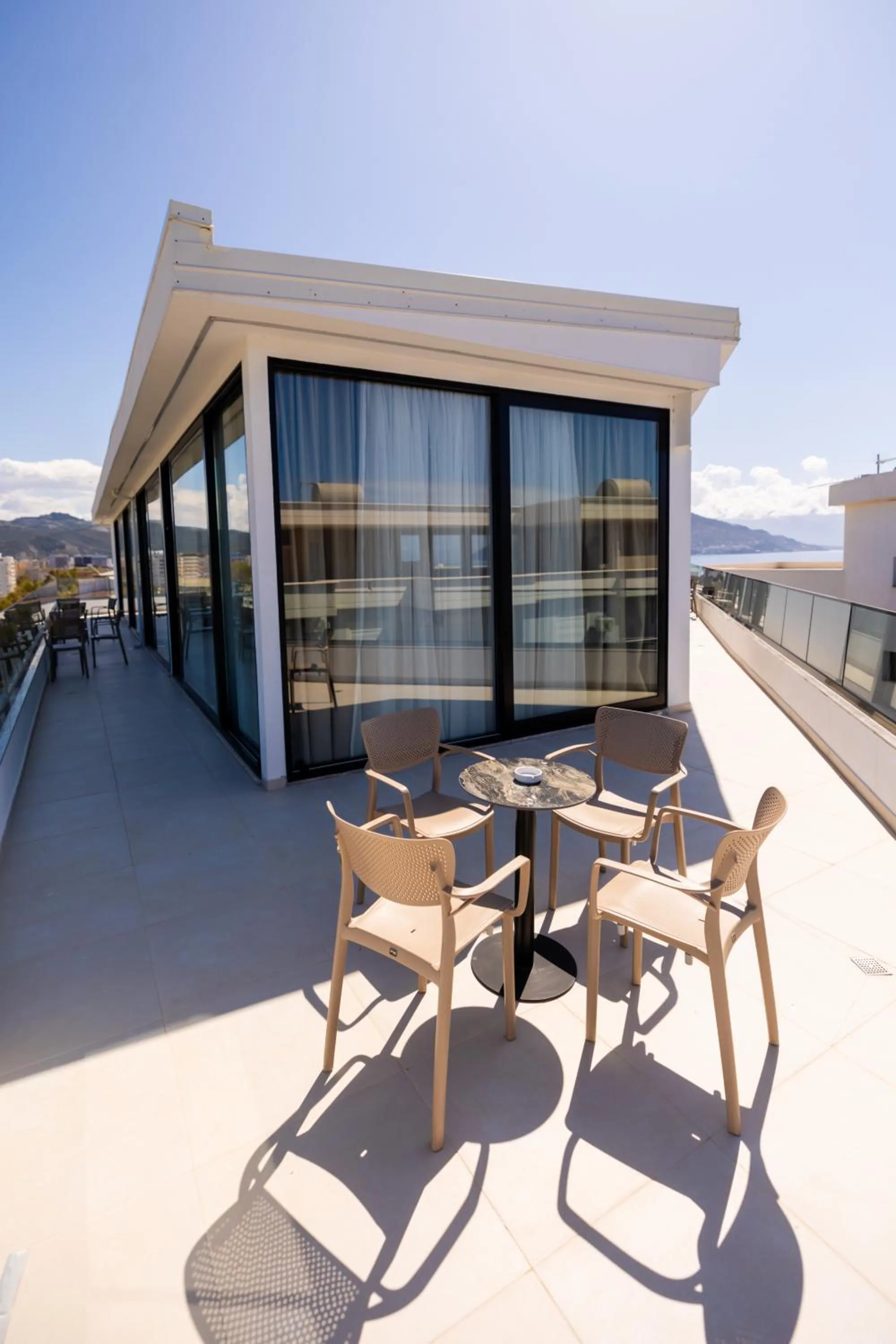 Patio in Sea & Sand Hotel