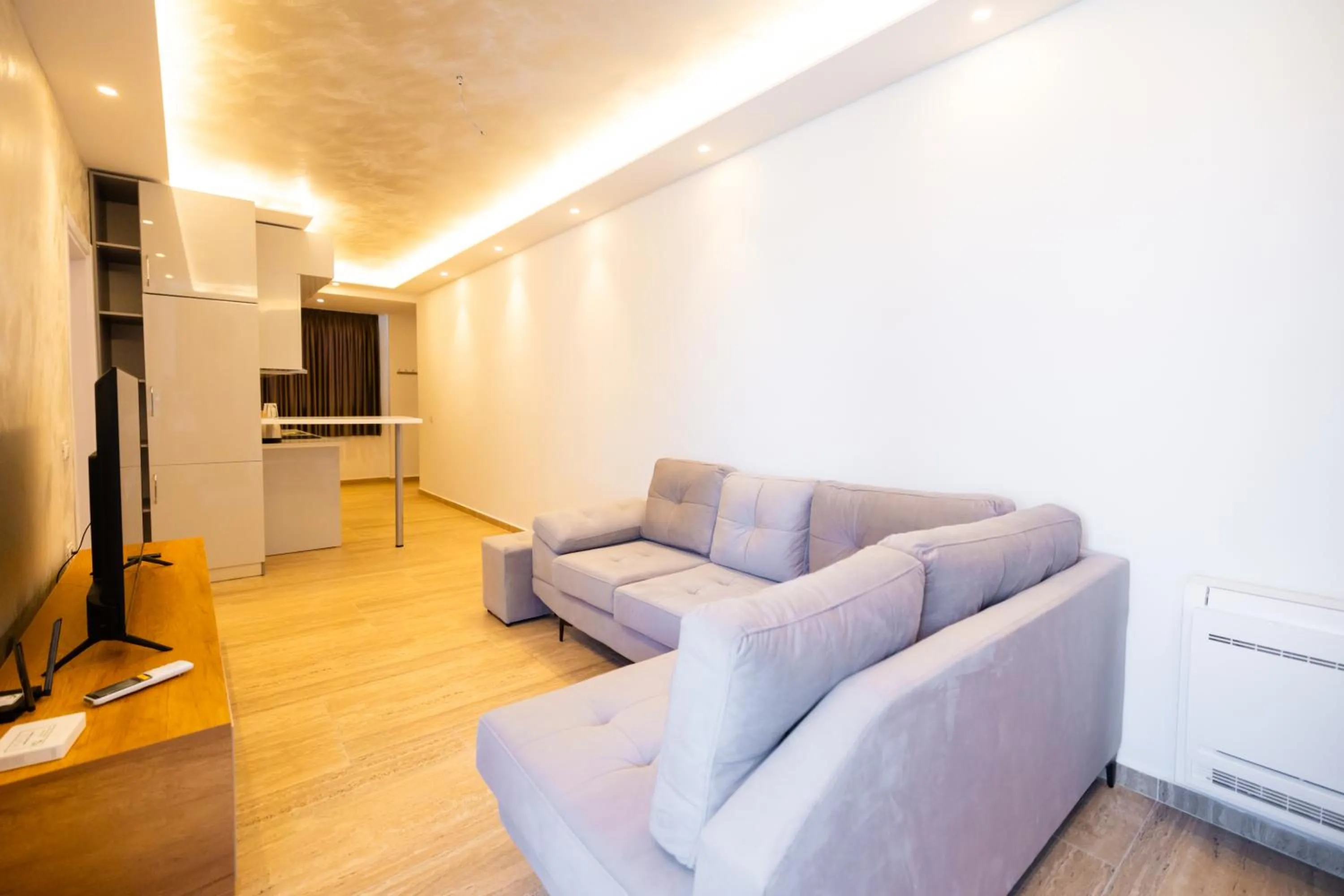 Communal lounge/ TV room in Sea & Sand Hotel