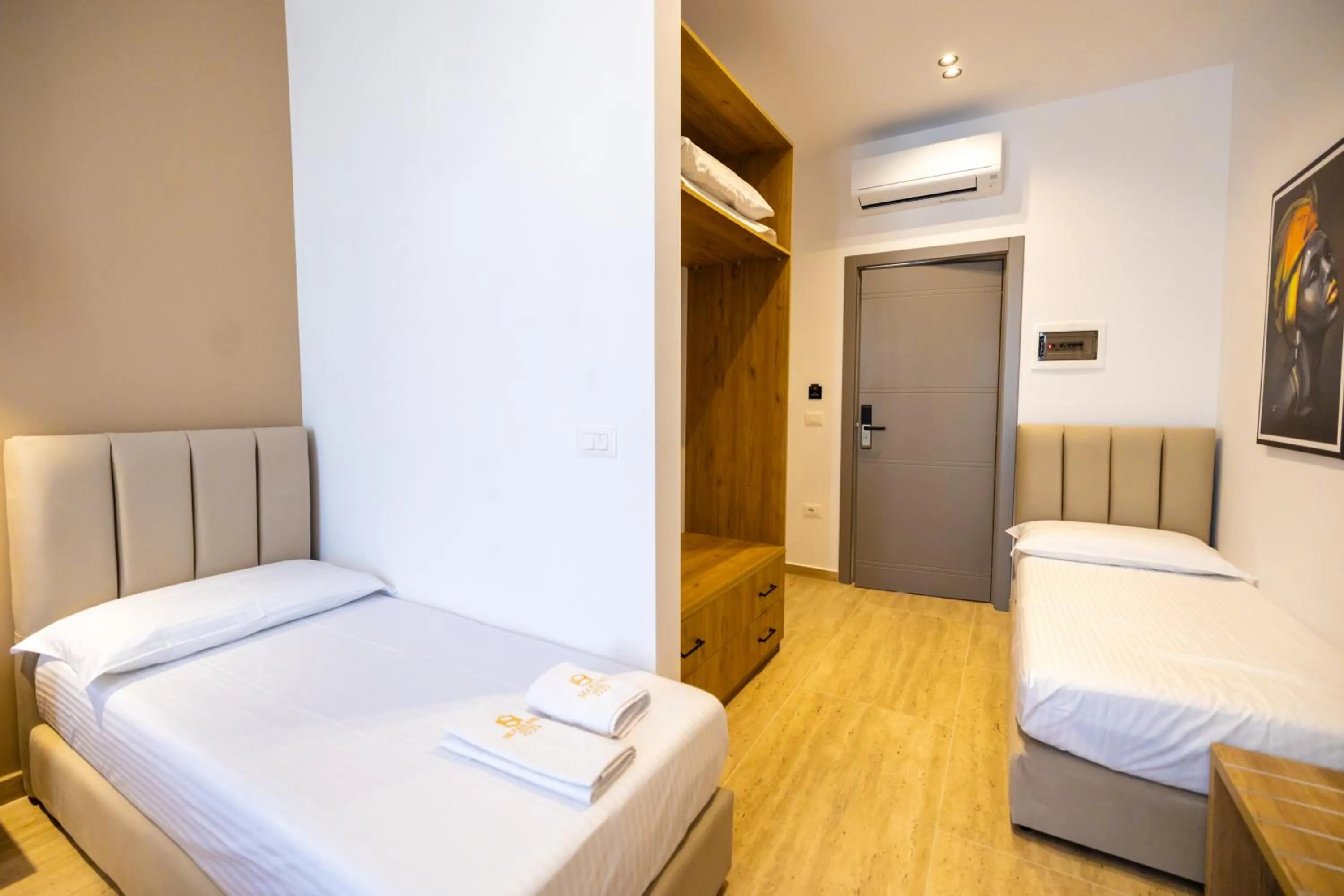 Bed in Sea & Sand Hotel