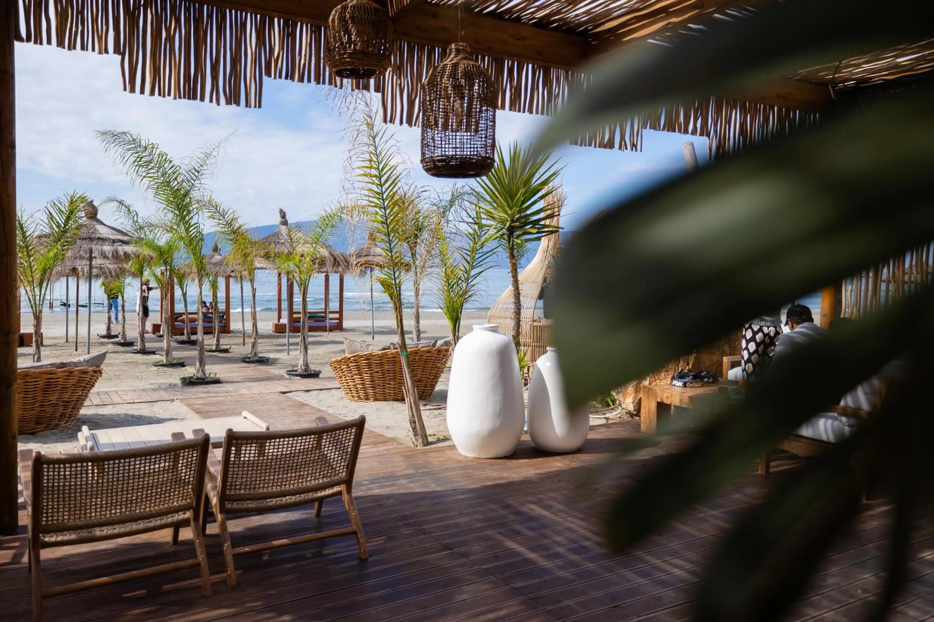 Patio in Sea & Sand Hotel