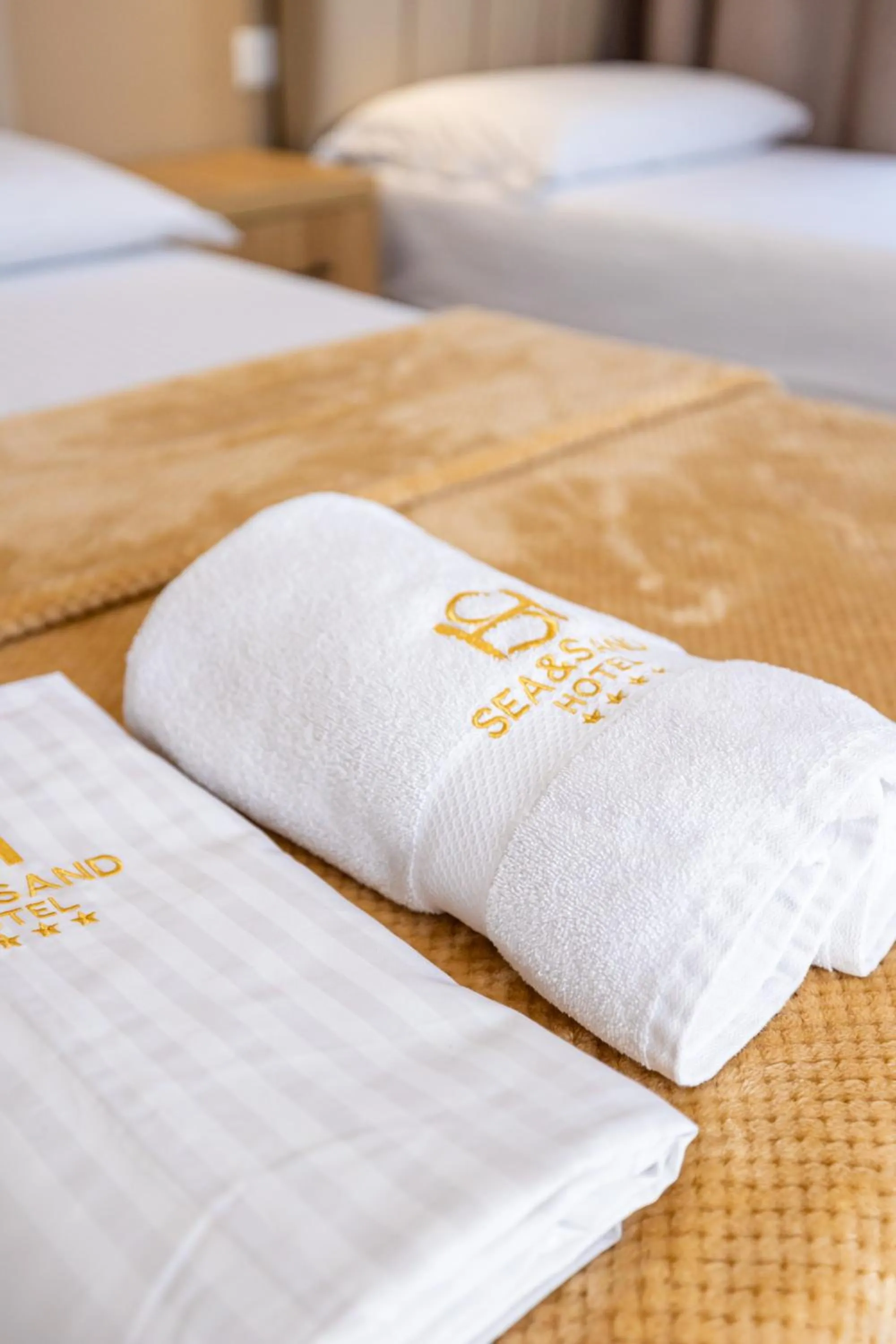 Bed in Sea & Sand Hotel