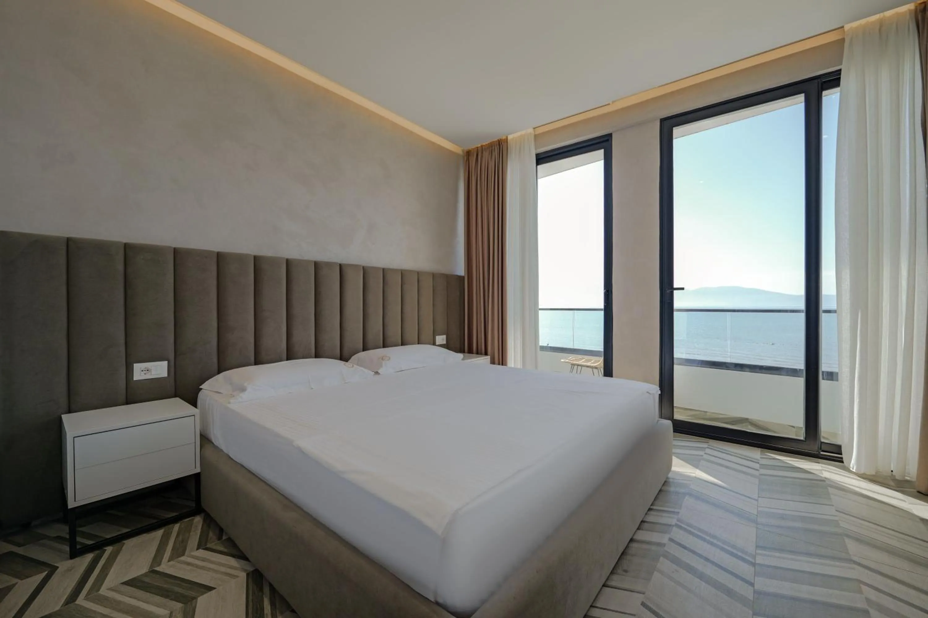 Bed in Sea & Sand Hotel