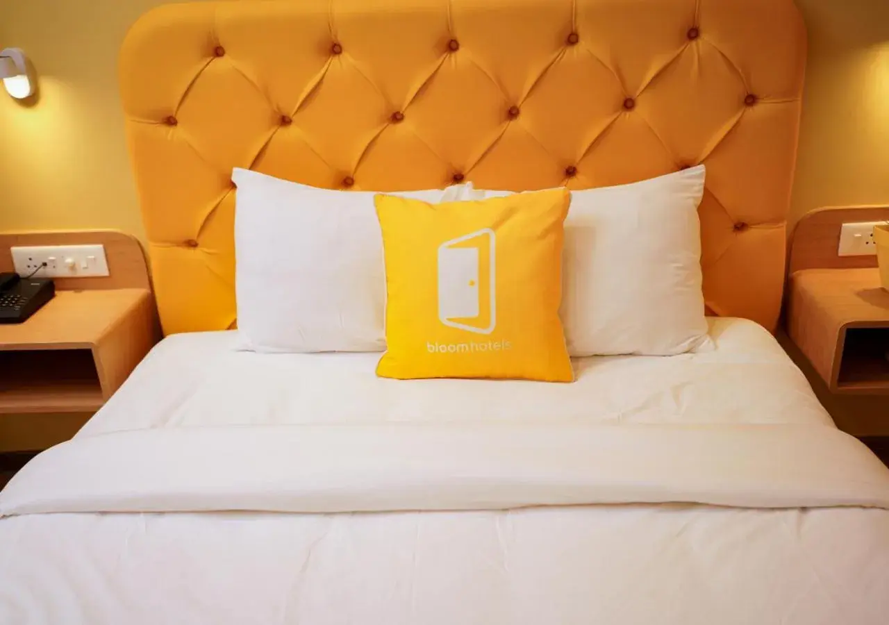 Bedroom, Bed in Bloom Hotel - Koregaon Park Bedroom, Bed in Bloom Hotel - Koregaon Park