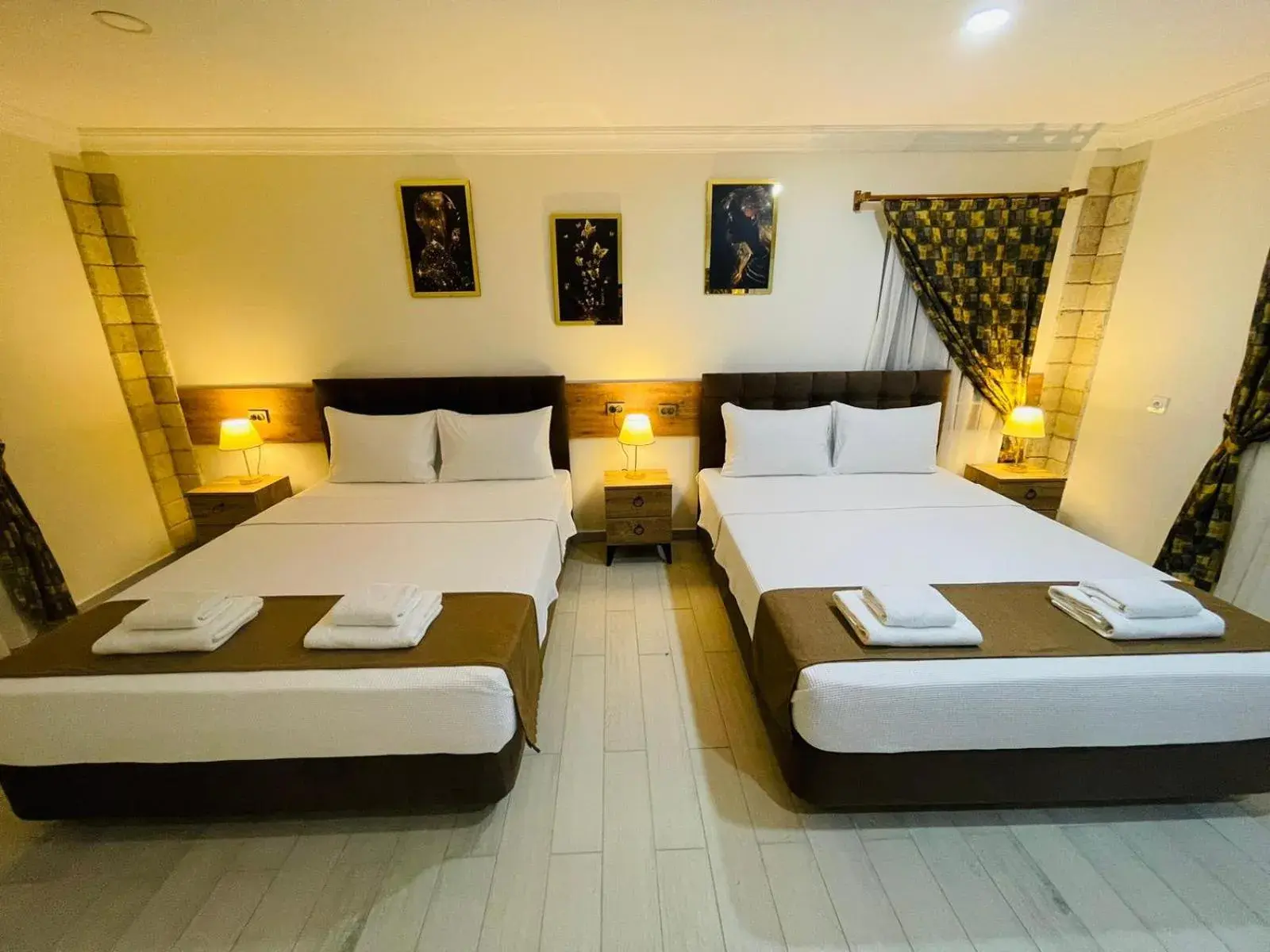 Bed in SiriuS Otel Pamukkale Bed in SiriuS Otel Pamukkale