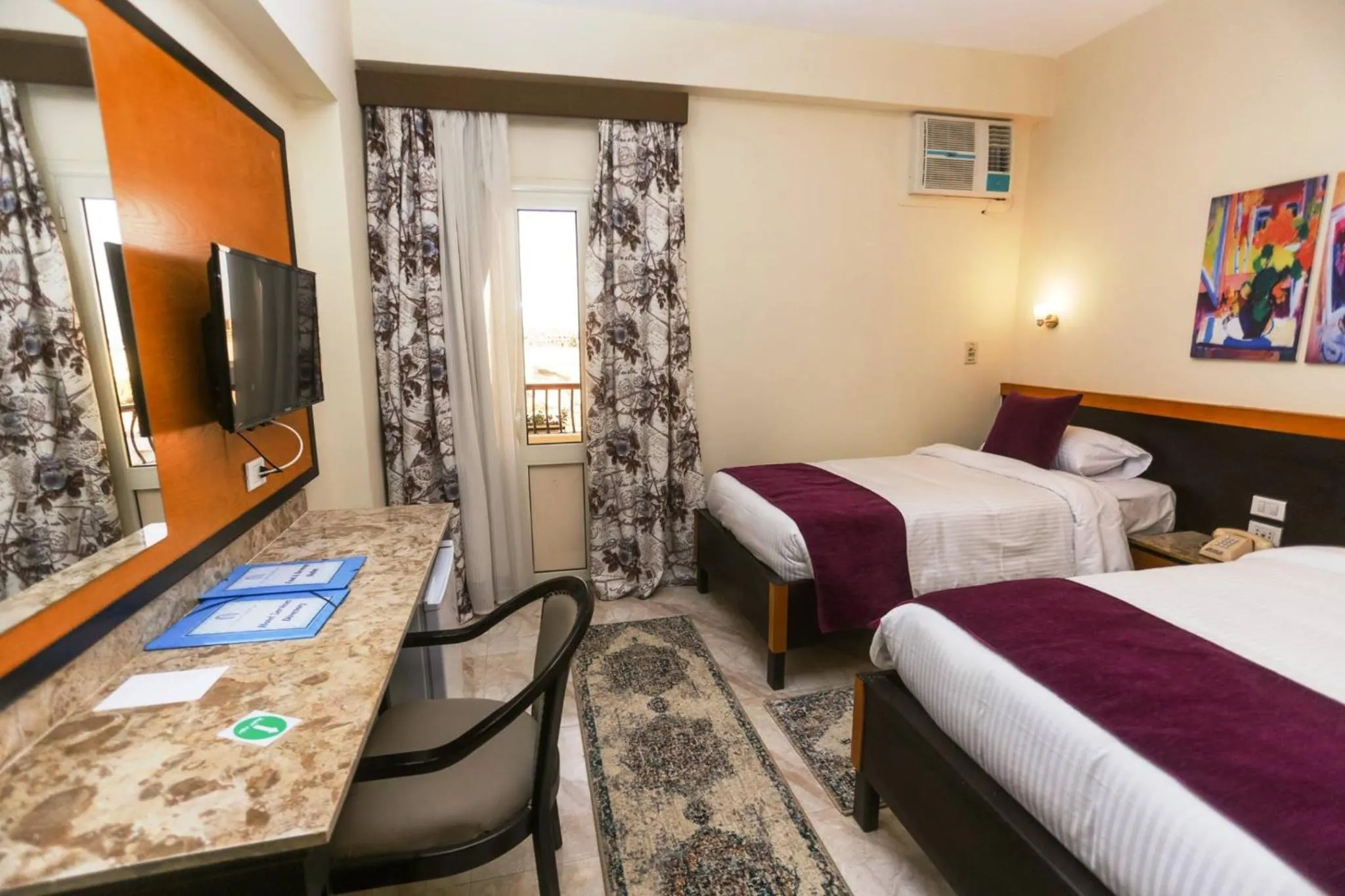 TV and multimedia, Bed in Jawhara Inn Hotel - فندق الجوهرة سفاجا