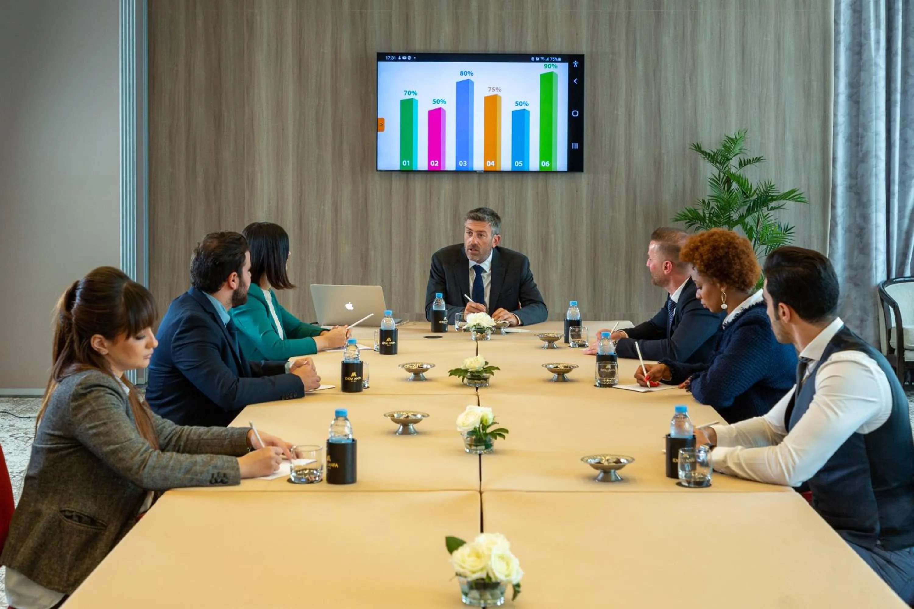 Meeting/conference room in Idou Anfa Hôtel & Spa