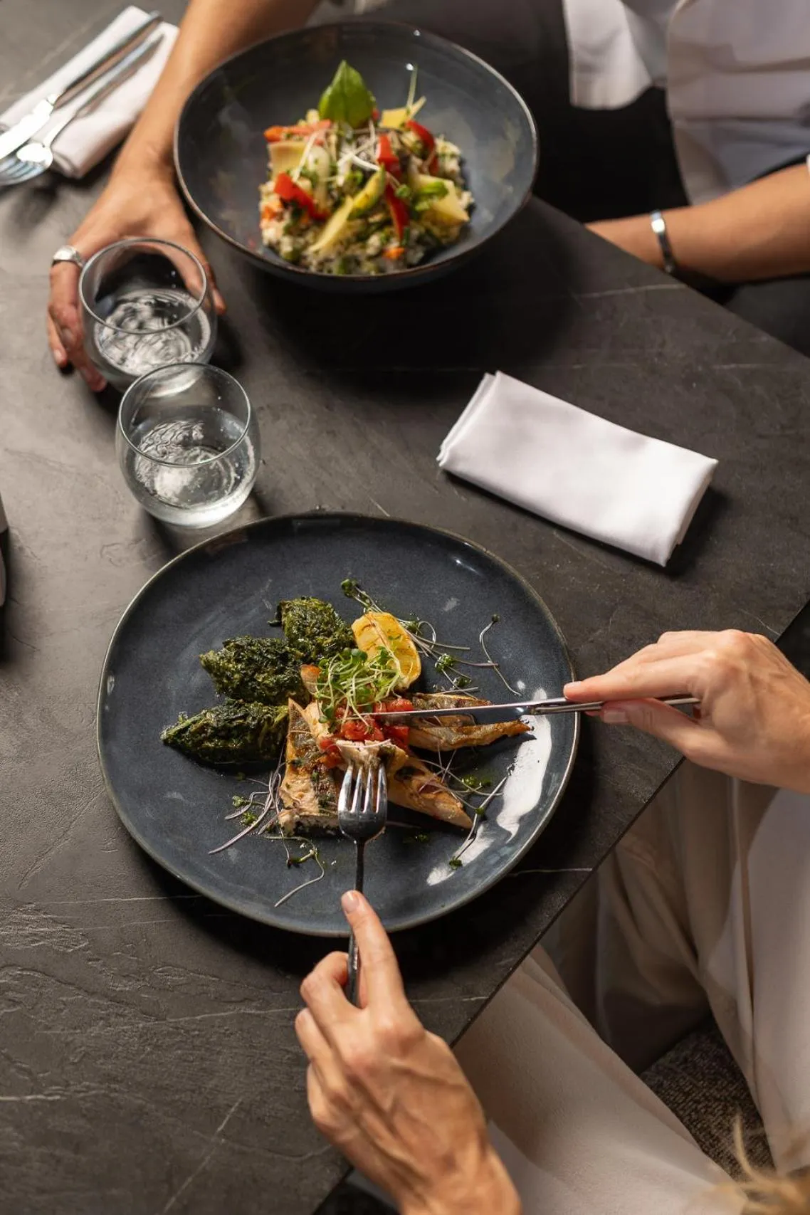 Restaurant/places to eat in Idou Anfa Hôtel & Spa