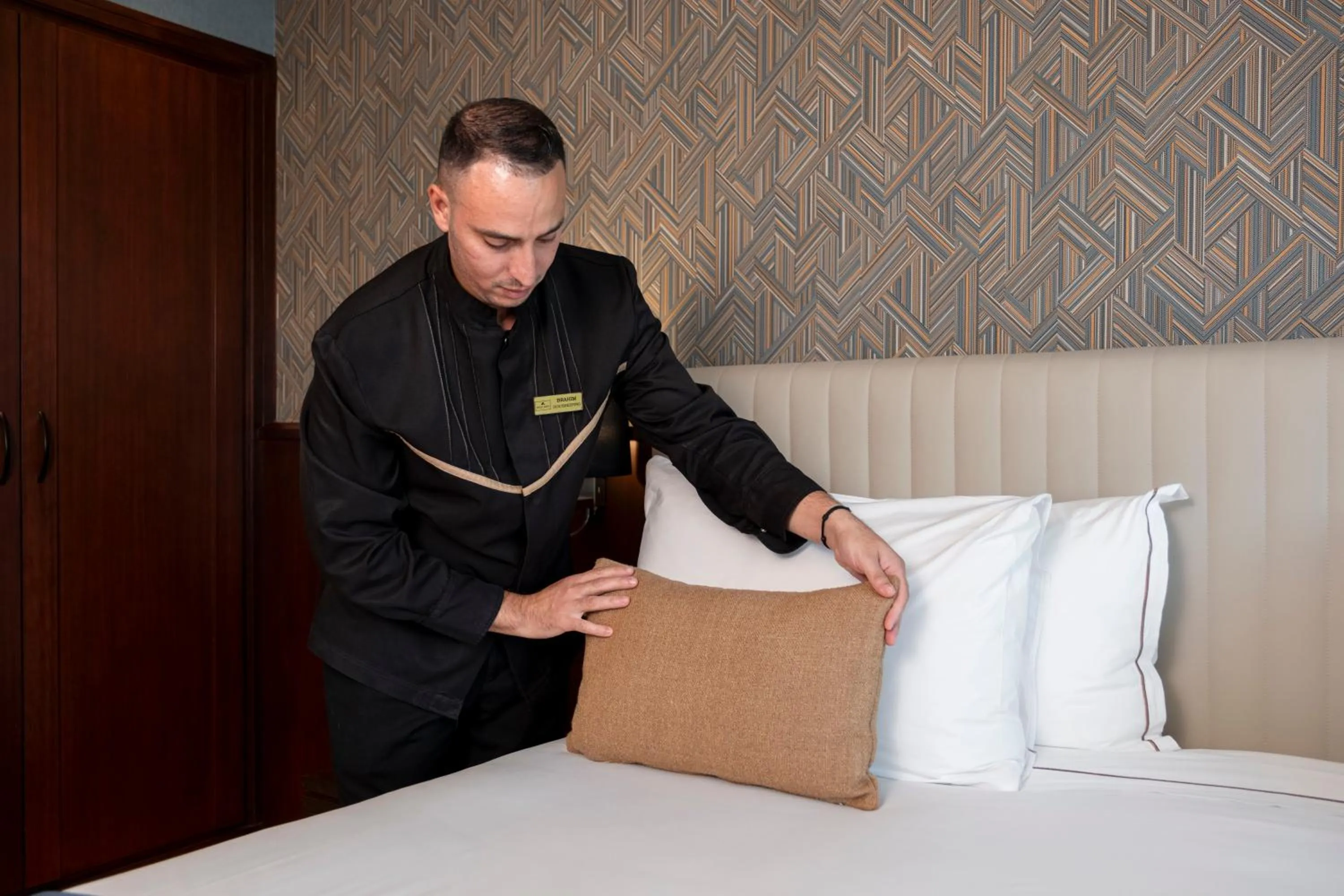 Bed in Idou Anfa Hôtel & Spa