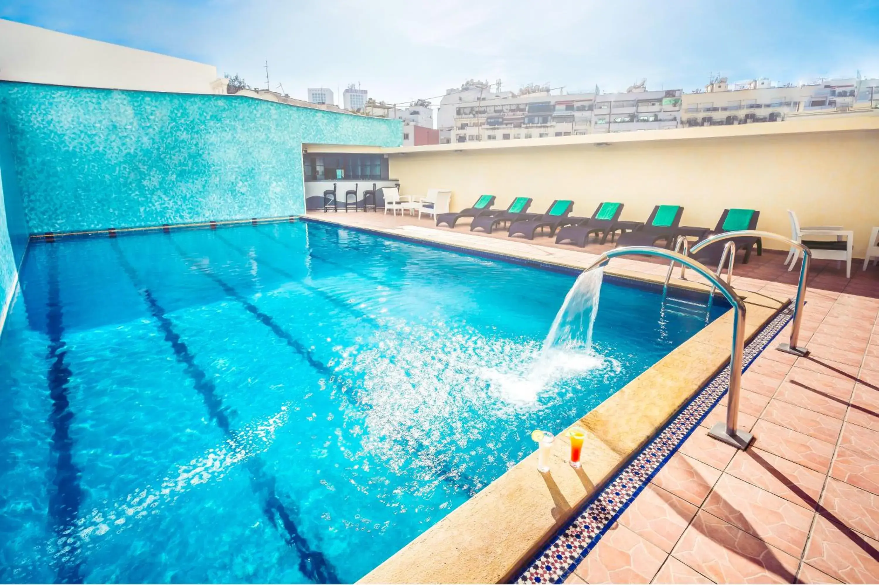 Swimming pool in Idou Anfa Hôtel & Spa Swimming pool in Idou Anfa Hôtel & Spa