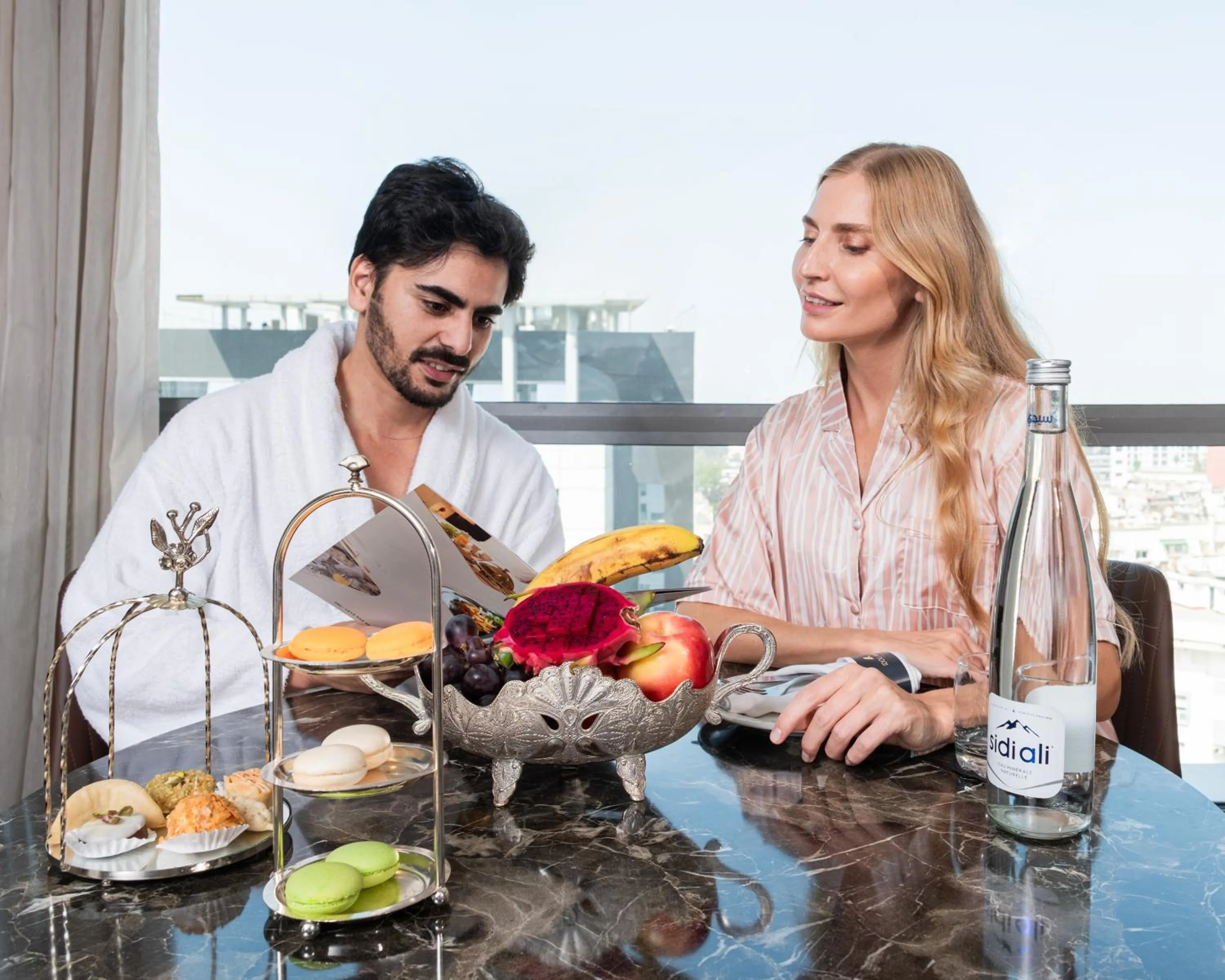 Food and drinks in Idou Anfa Hôtel & Spa