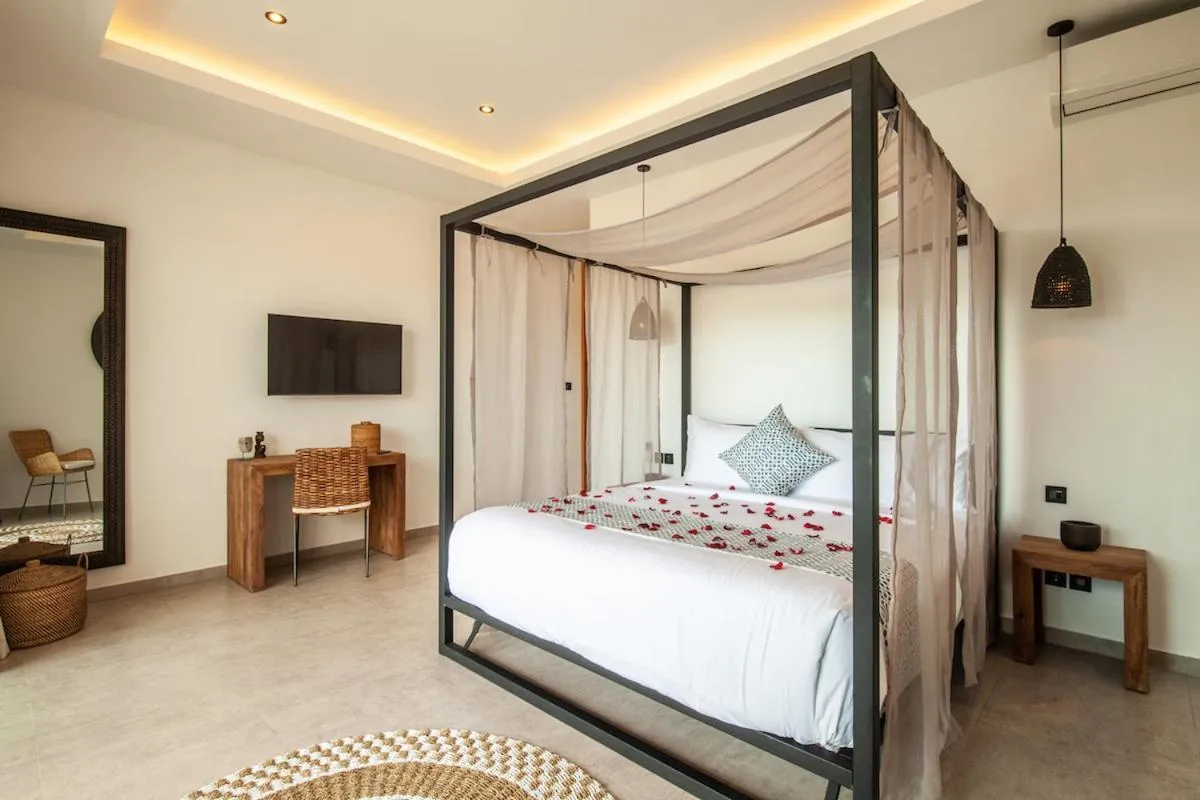 Bed in Zayana Villas Resort Seminyak
