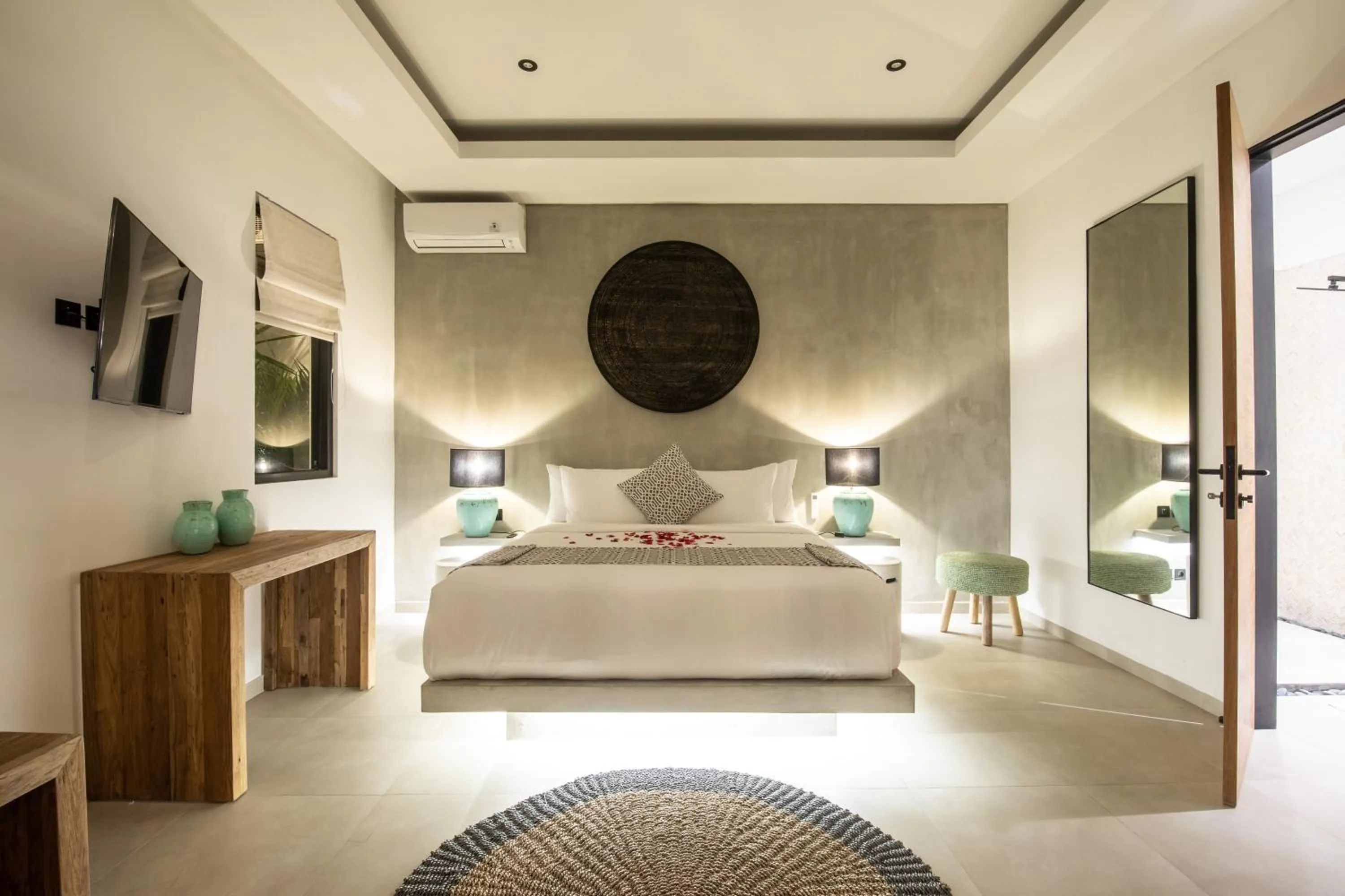 Bed in Zayana Villas Resort Seminyak