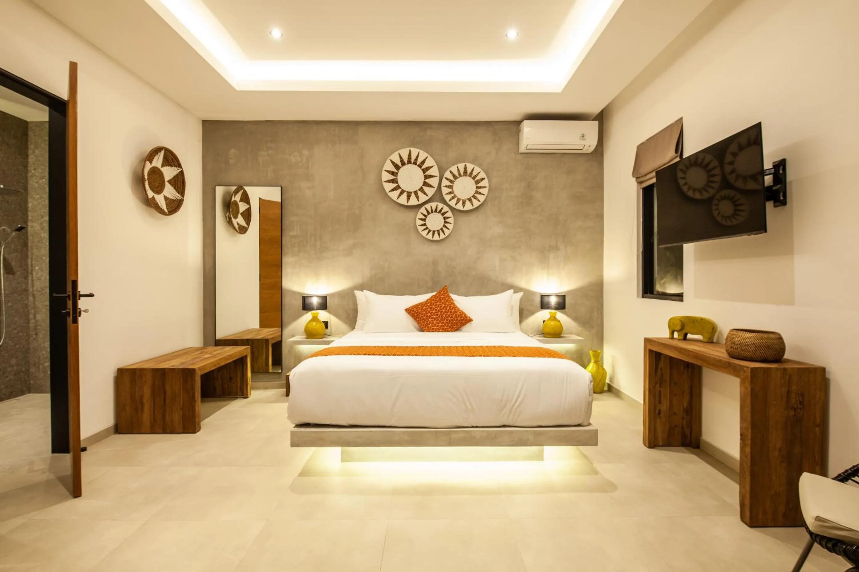 Bed in Zayana Villas Resort Seminyak